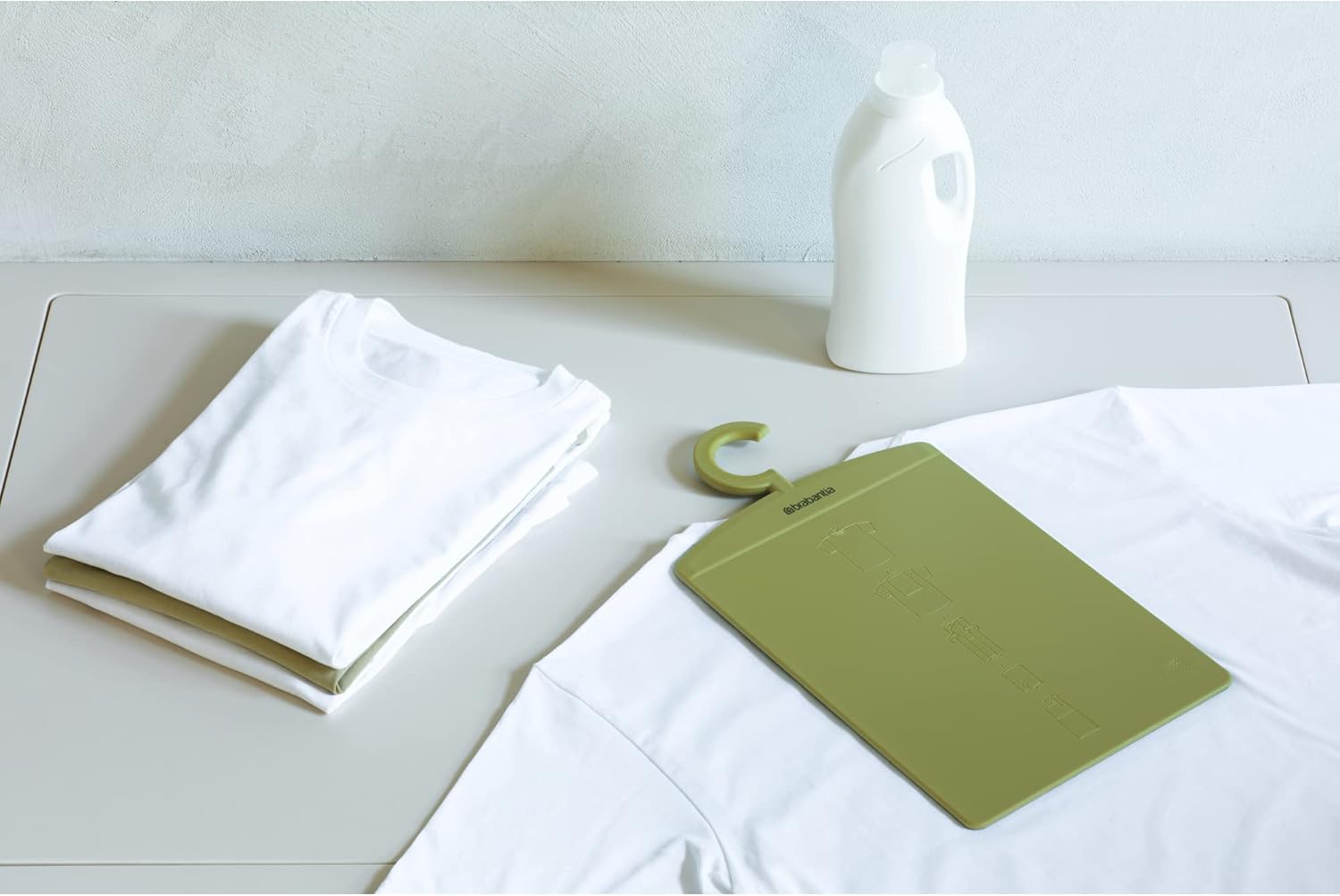 Brabantia Folding Board Calm Green Shirt Board Laundry Folder