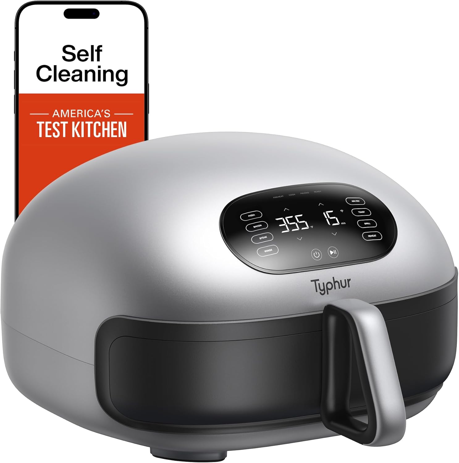 Typhur Dome 2 Air Fryer with 32 Wings Capacity
