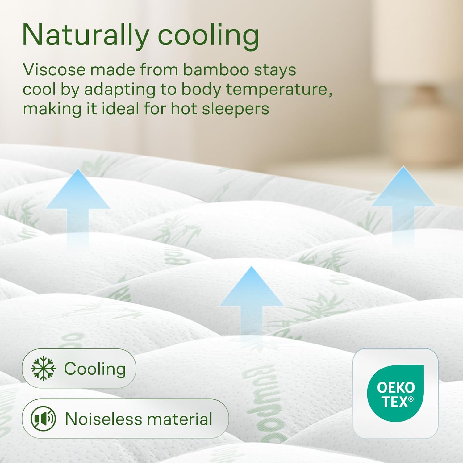 Niagara Ultra Soft Queen Mattress Topper - Bamboo Viscose