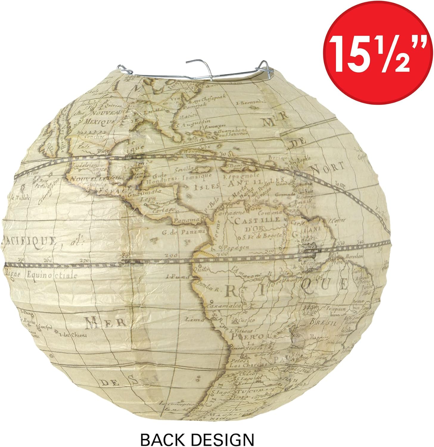 Beistle Around The World Paper Lanterns Pack of 2