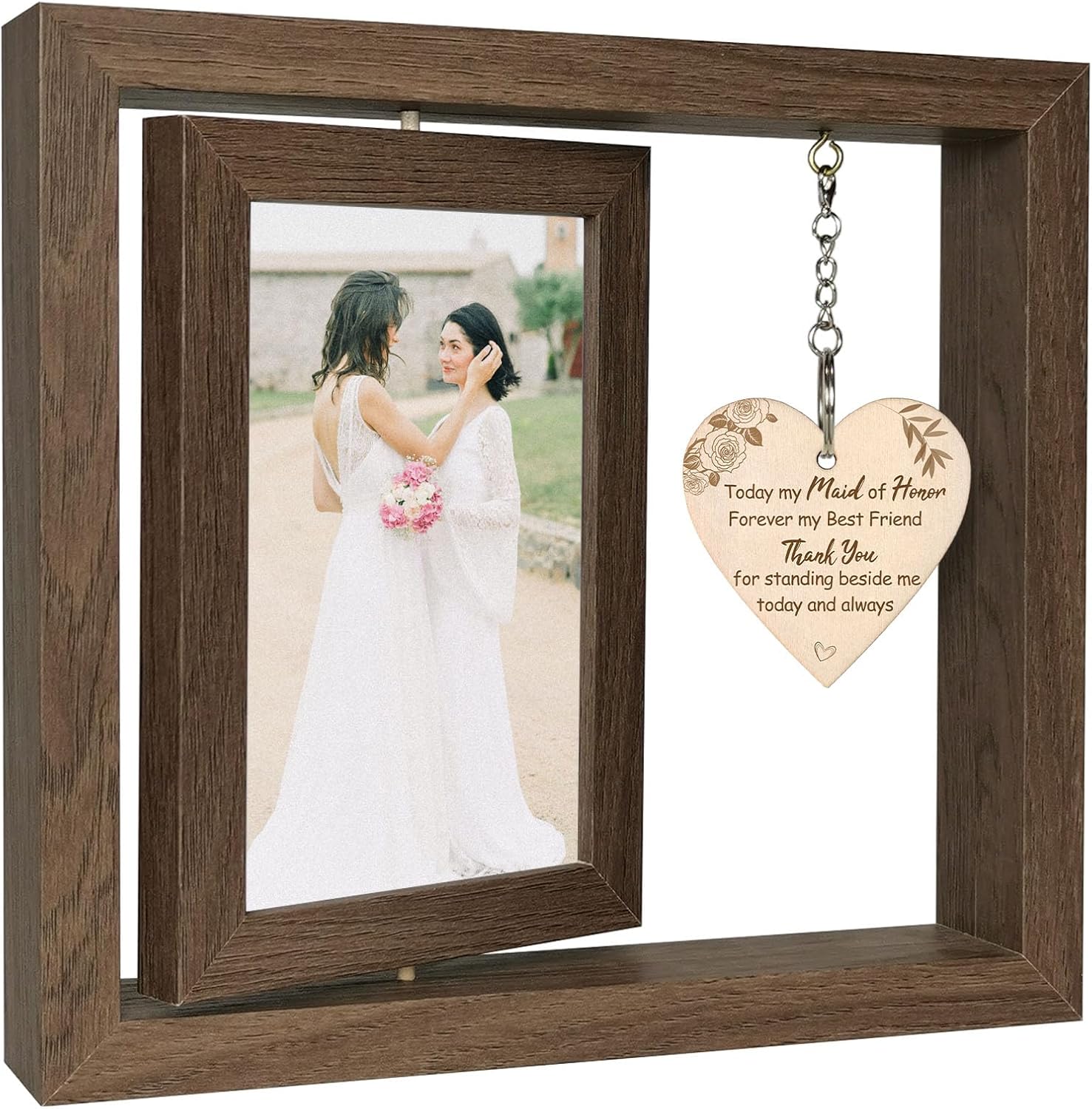 Today My Maid of Honor Forever My Best Friend Picture Frame