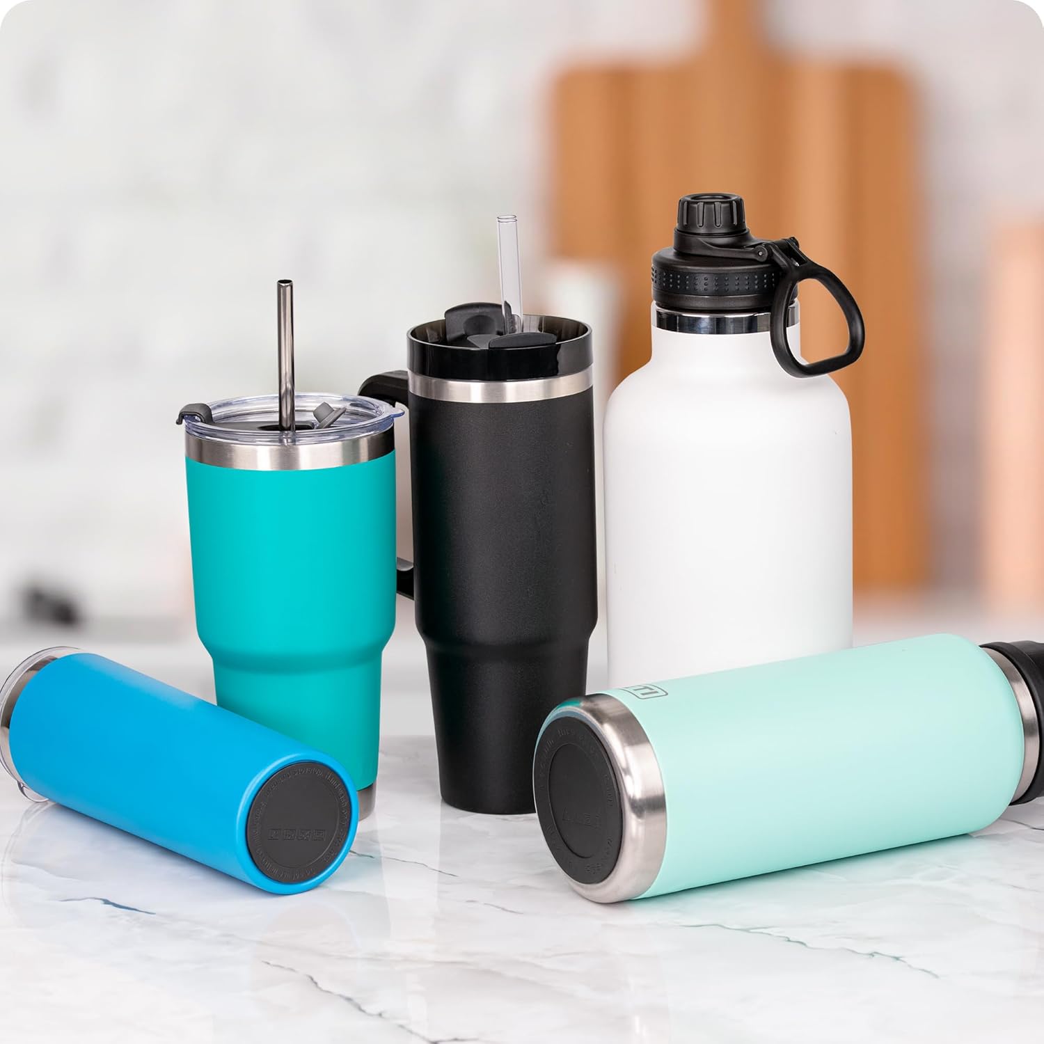 Silicone Bottom Protector 6 Pack for Mugs and Containers