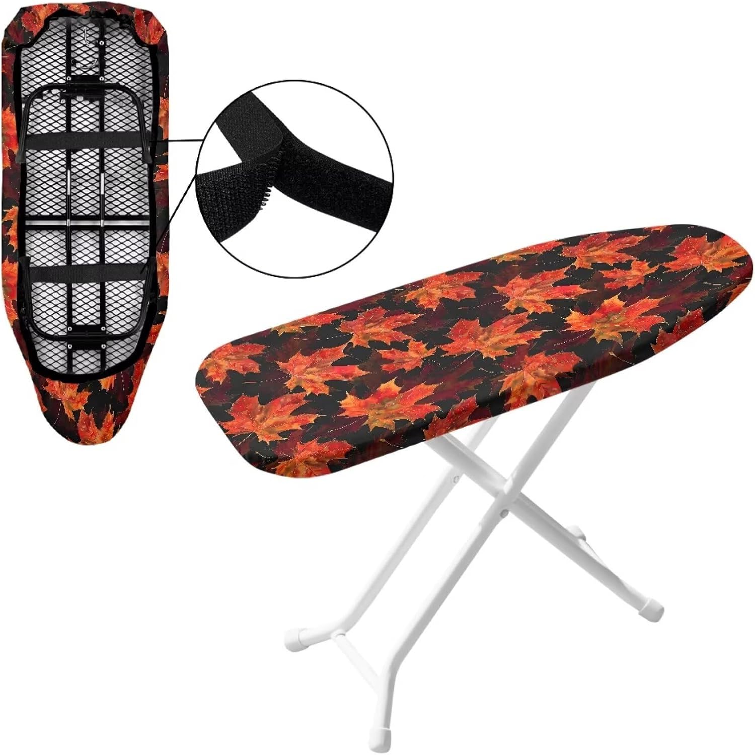 Autumn Maple Leaf Ironing Board Cover for Small Boards