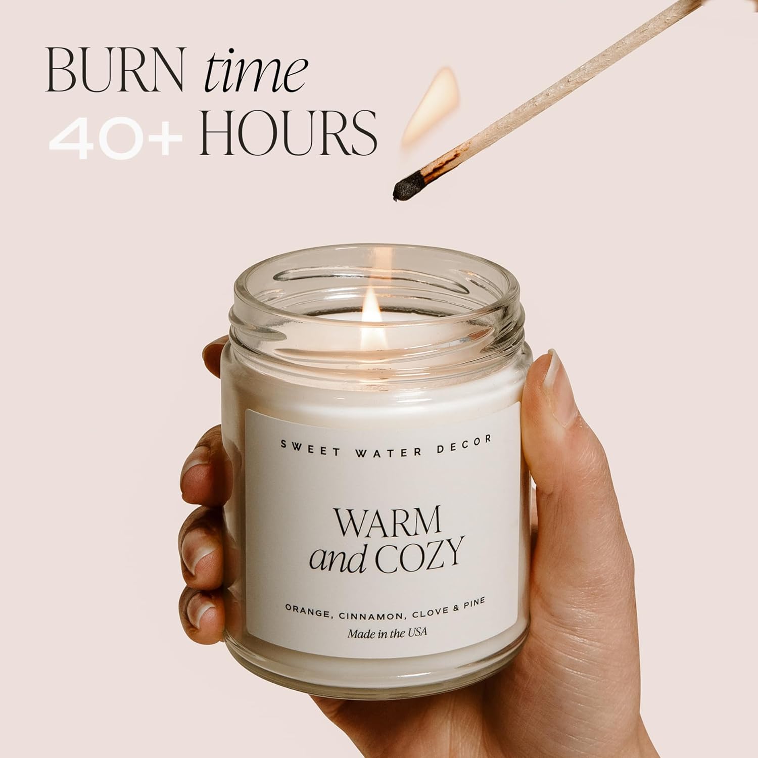 Sweet Water Decor Relax Girl Soy Wax Candle