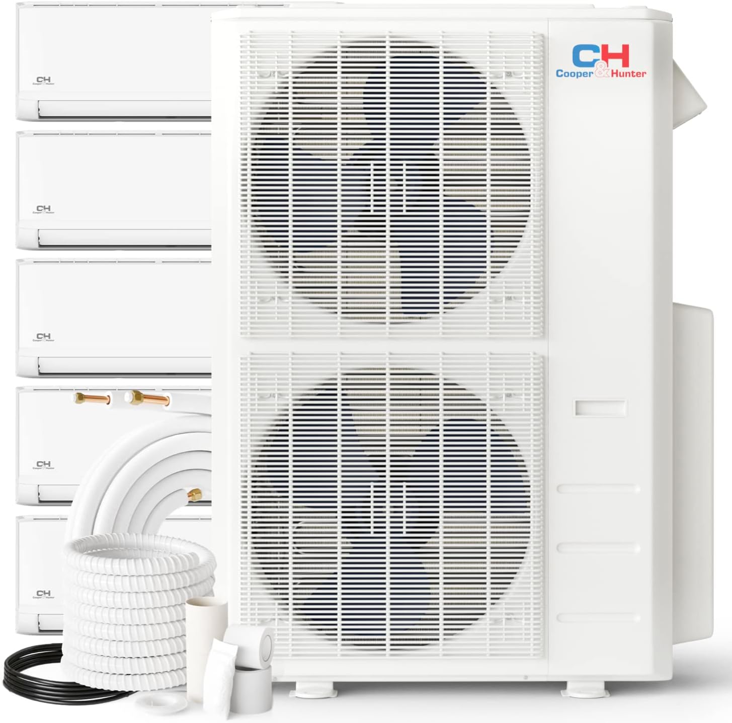 Cooper Hunter Olivia Series Five Zone Mini Split AC System