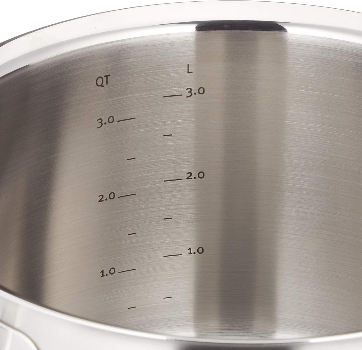 Fissler Pure-Profi Stainless Steel Stockpot with Metal Lid Induction 79-Inch