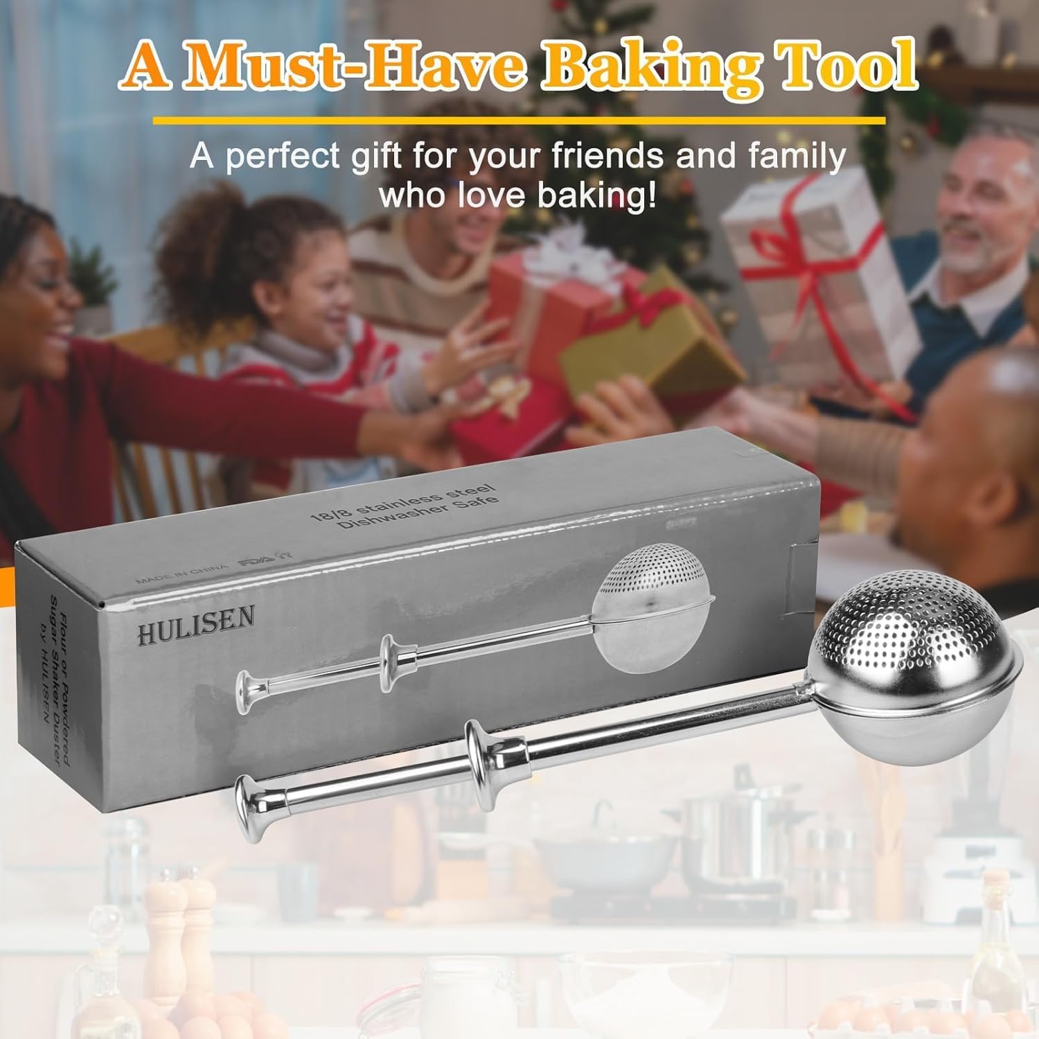 HULISEN Flour Duster for Baking and Dusting