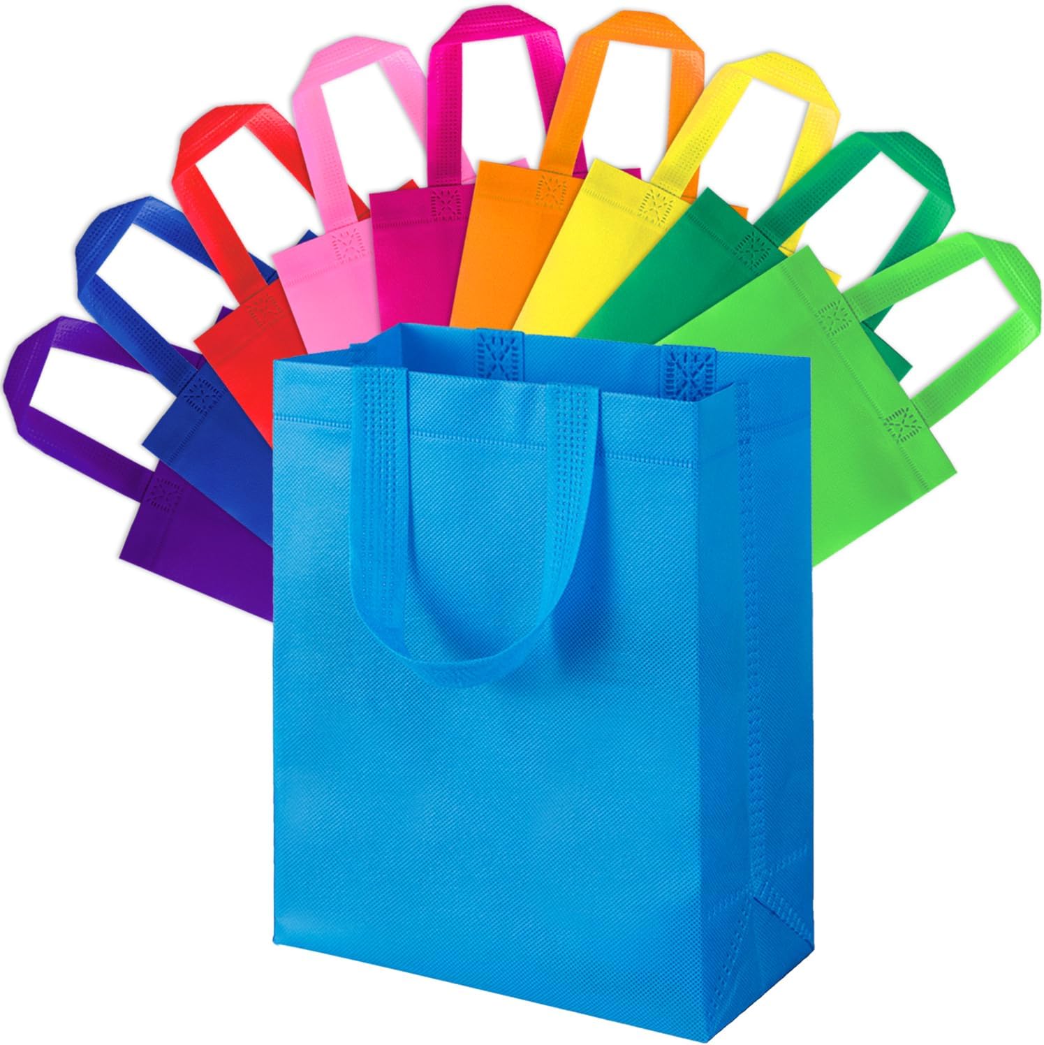 30Pcs Reusable Gift Bags with Handles for Party Favors