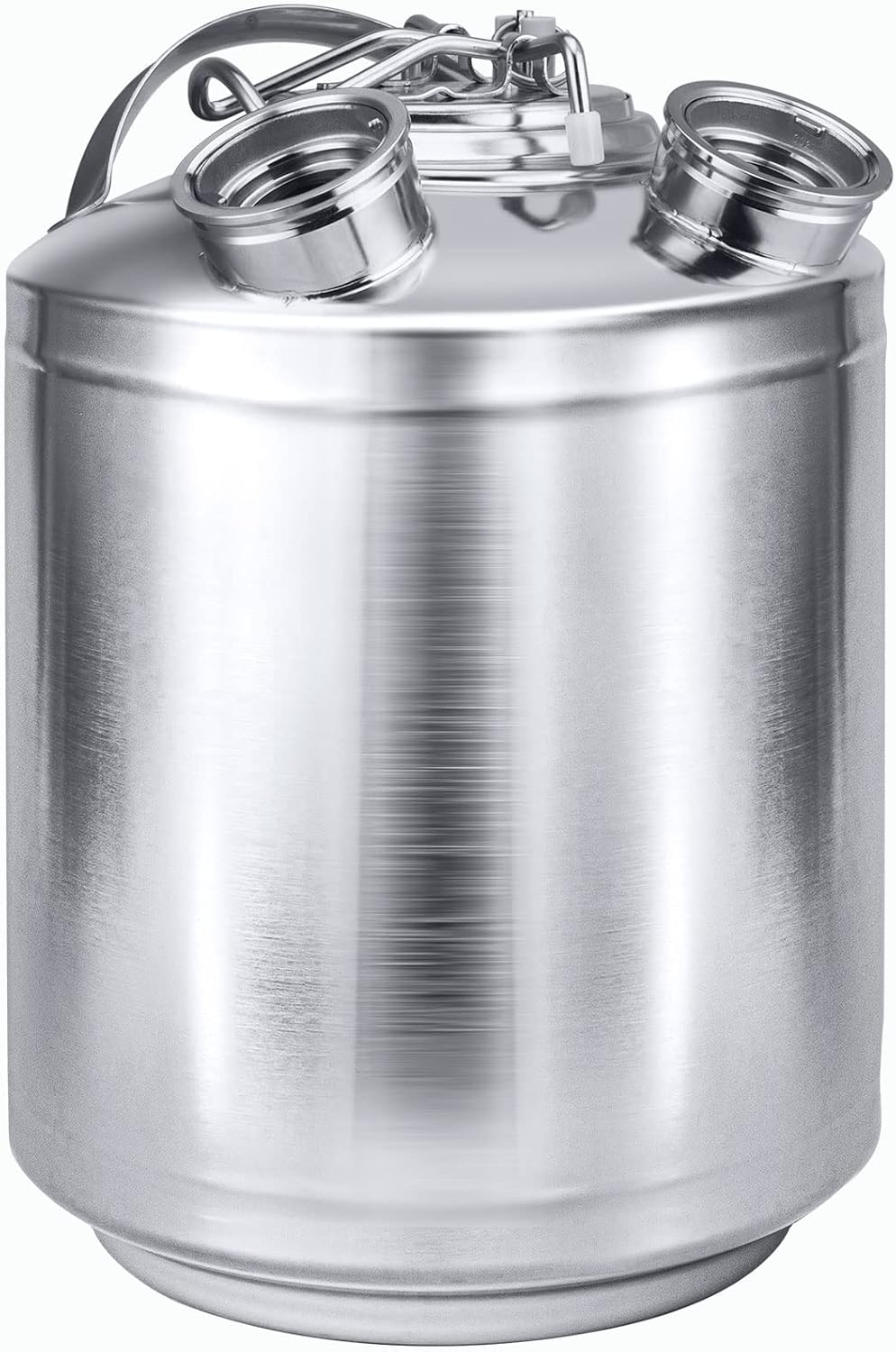 TMCRAFT 25 Gallon Cleaning Keg with 2 Sanke D Coupler Connections