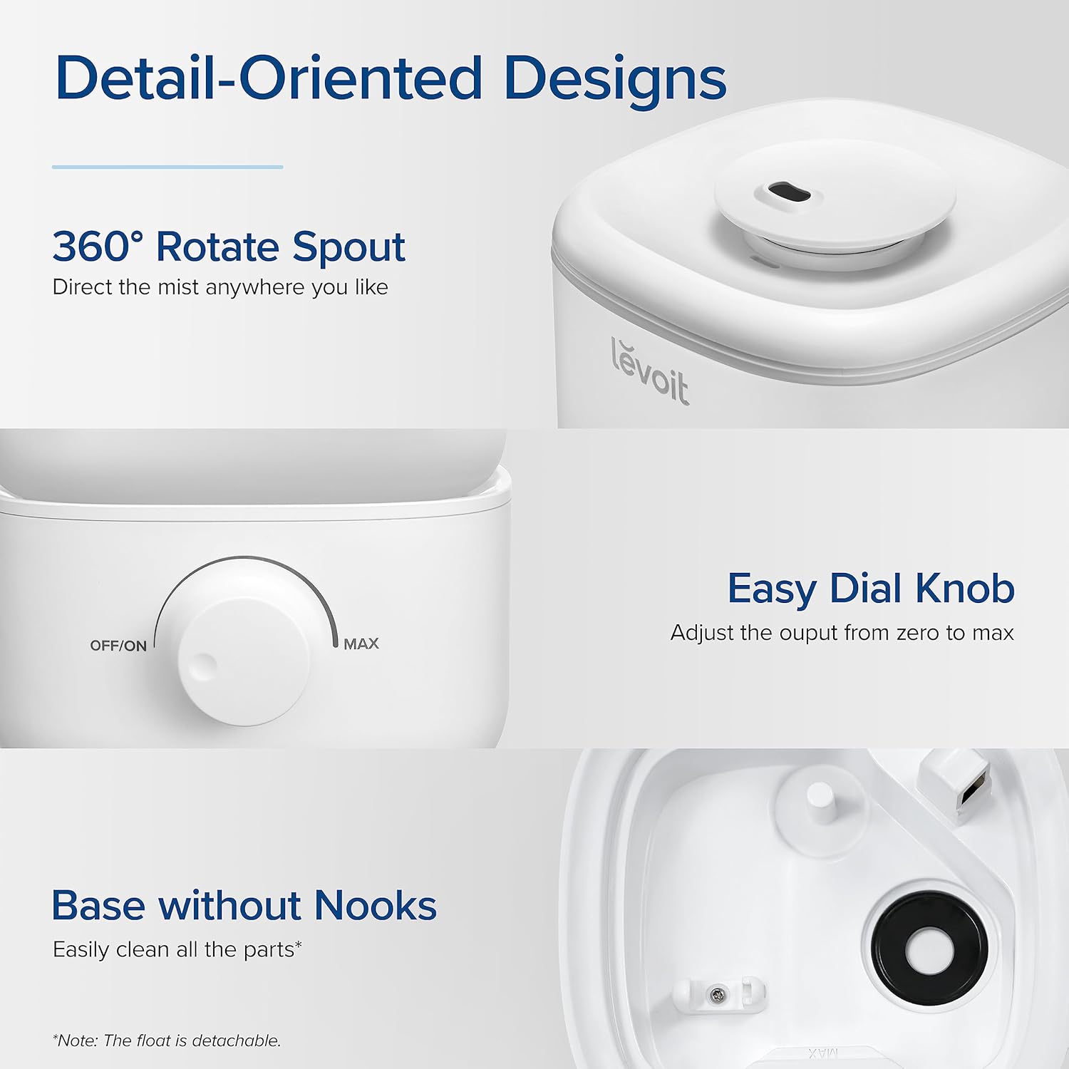 LEVOIT 25L Top Fill Humidifier for Home
