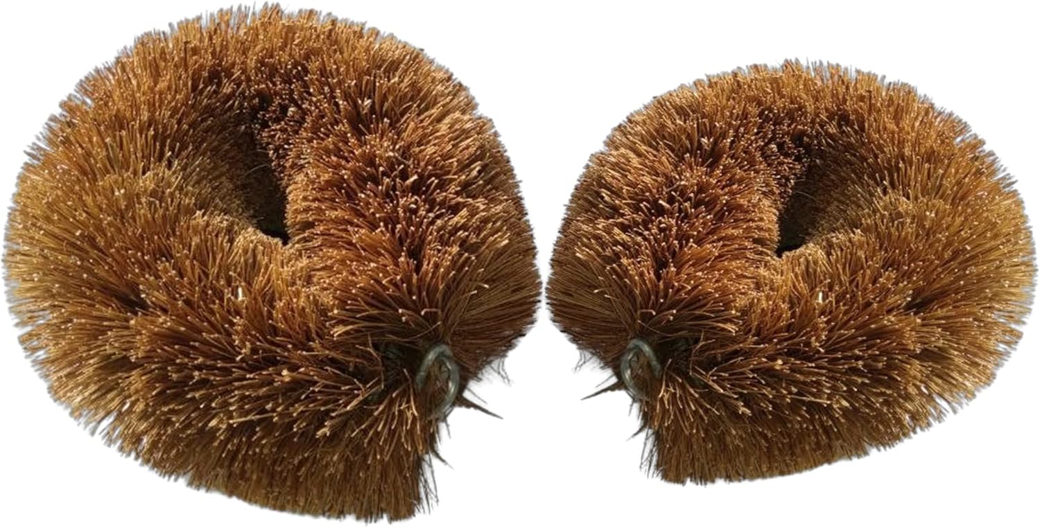 Pack of 2 Tawashi Brushes for Cleaning Vegetables and Fruits