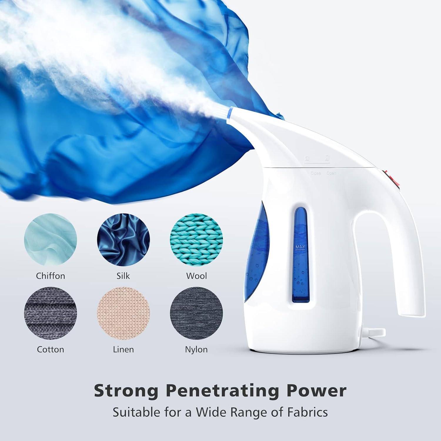 HiLIFE Steamer for Clothes 240ml Large Capacity 700W Portable Handheld