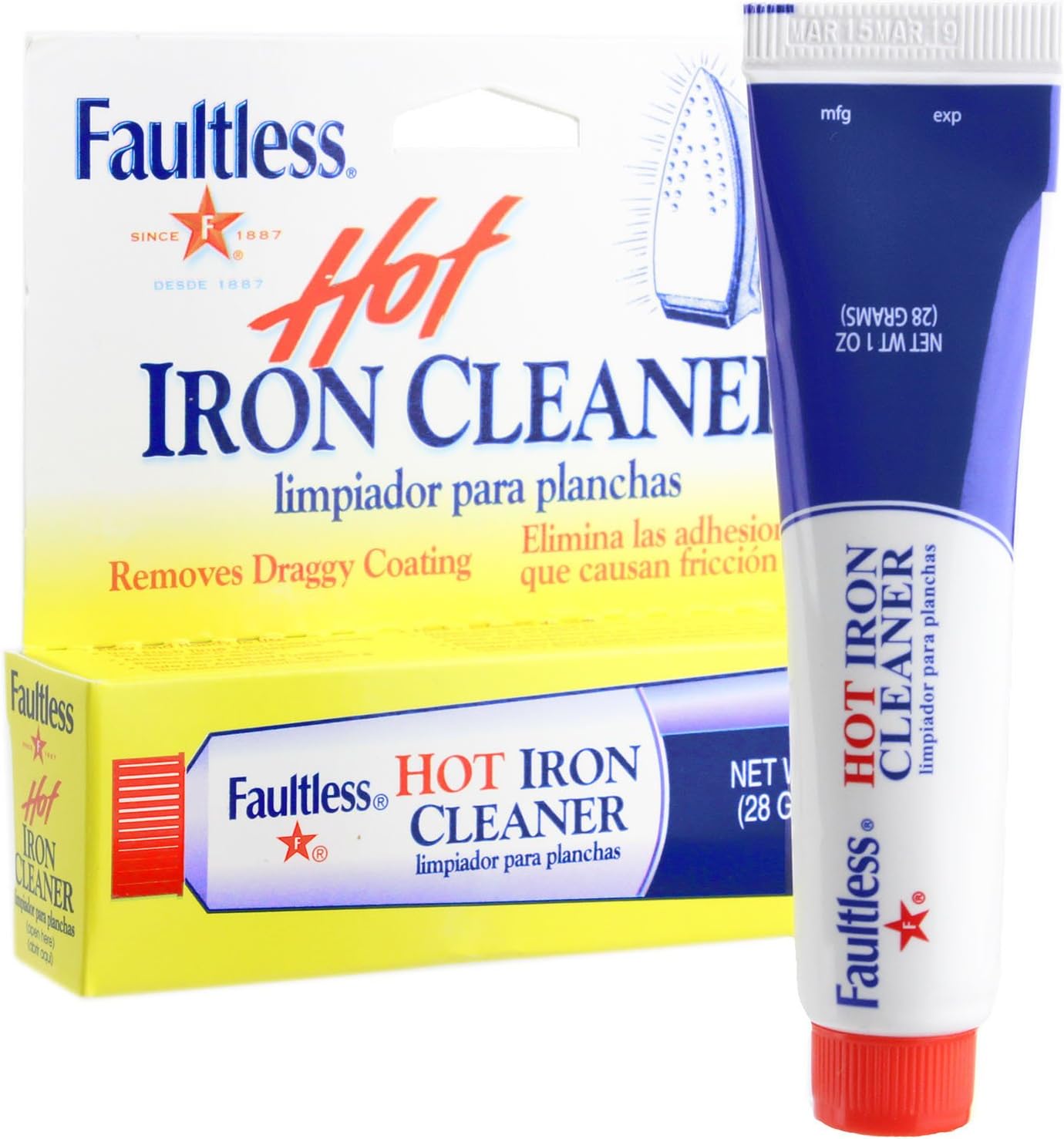Faultless Hot Iron Cleaner 1oz 28 Grams