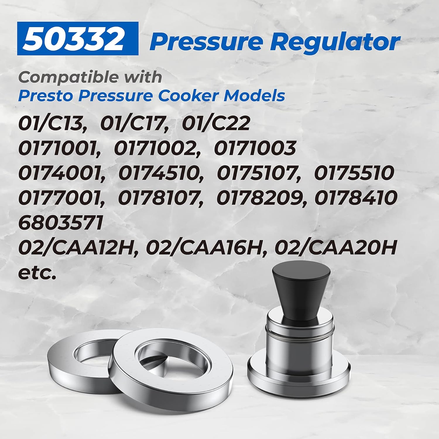 ANTOBLE 3-Piece Pressure Regulator for Presto Pressure Cooker