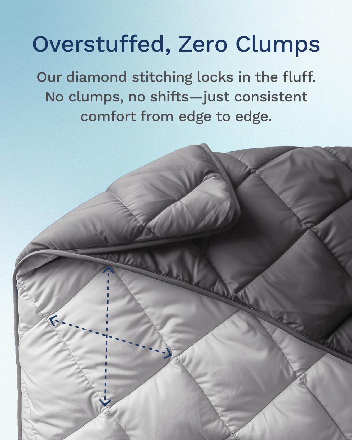 ViscoSoft All Seasons Comforter - Breathable Reversible Twin Twin XL