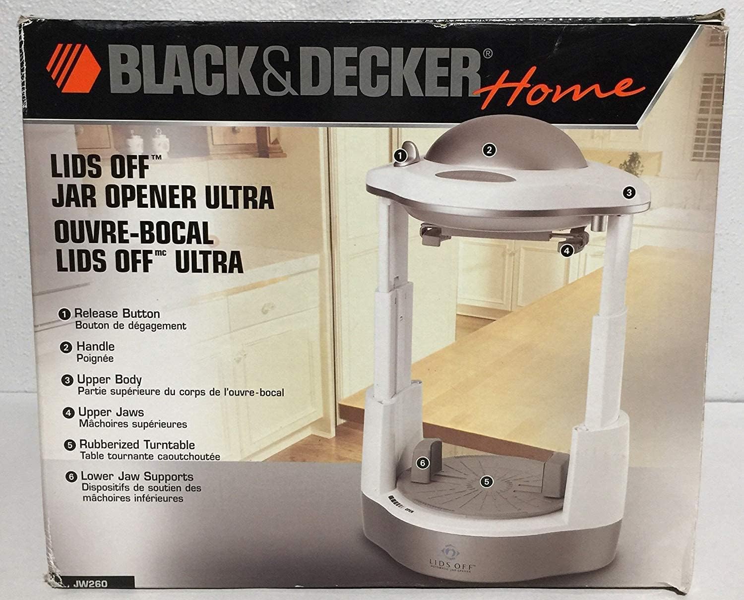 Black And Decker Jar Opener Ultra White