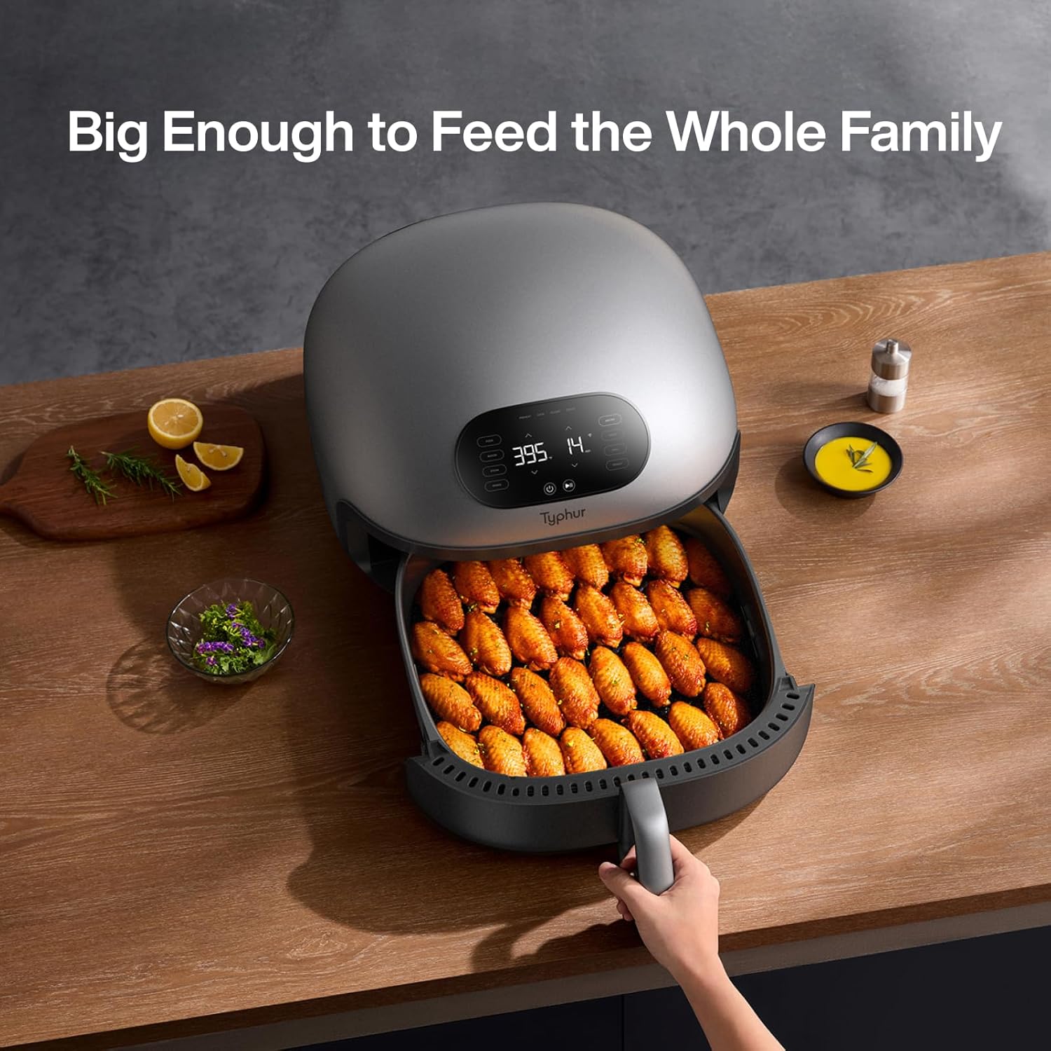 Typhur Dome 2 Air Fryer with 32 Wings Capacity