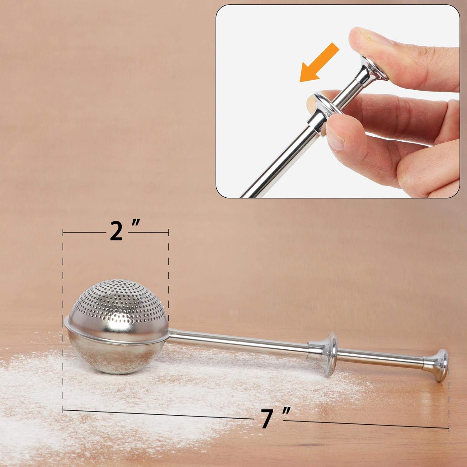 HULISEN Flour Duster for Baking and Dusting