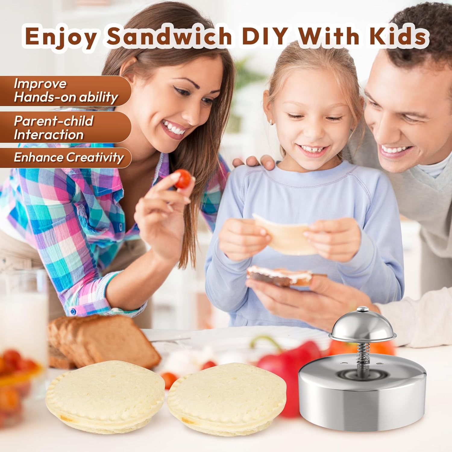Gelbira Sandwich Cutter and Sealer Set