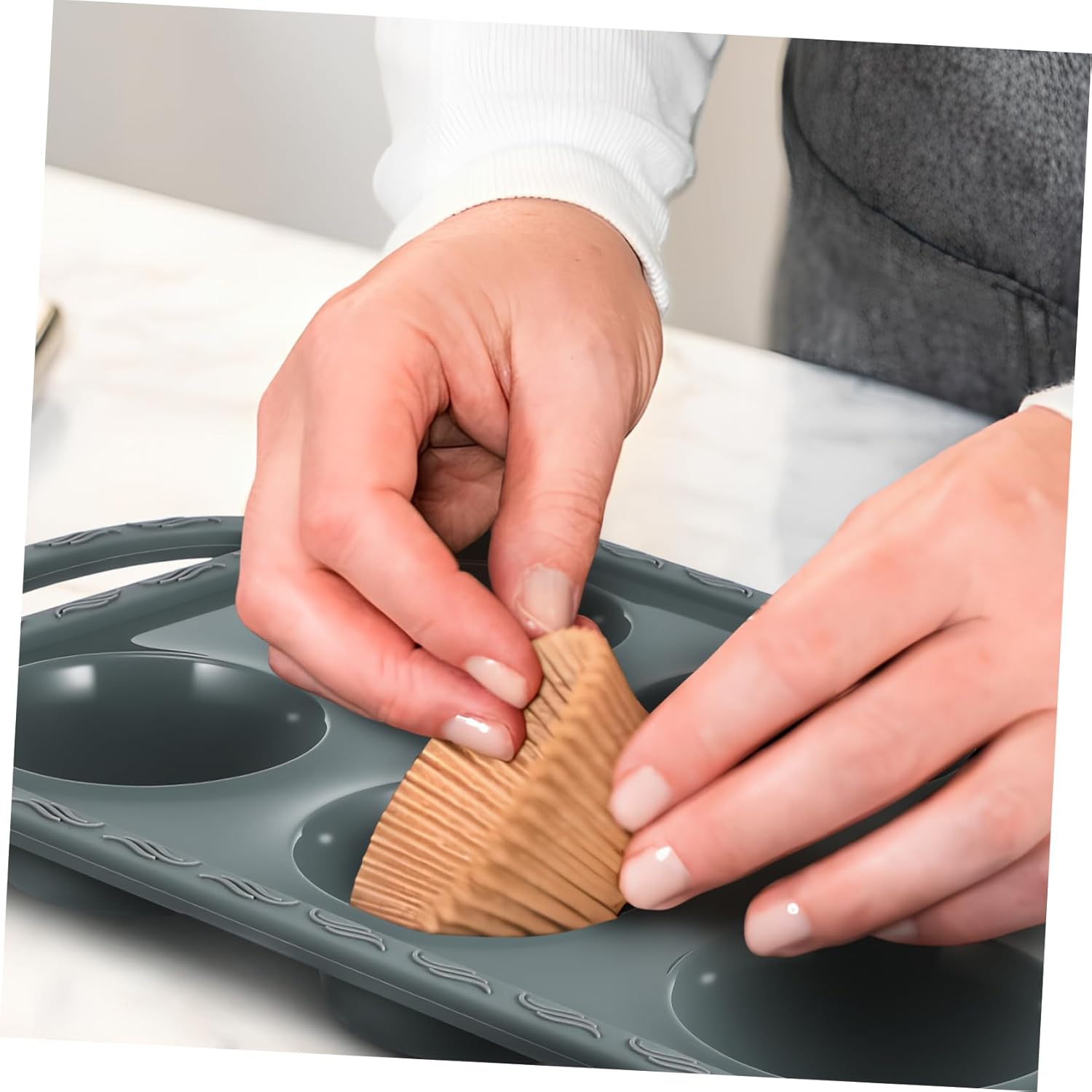PRETYZOOM Silicone Baking Molds for Creative Desserts