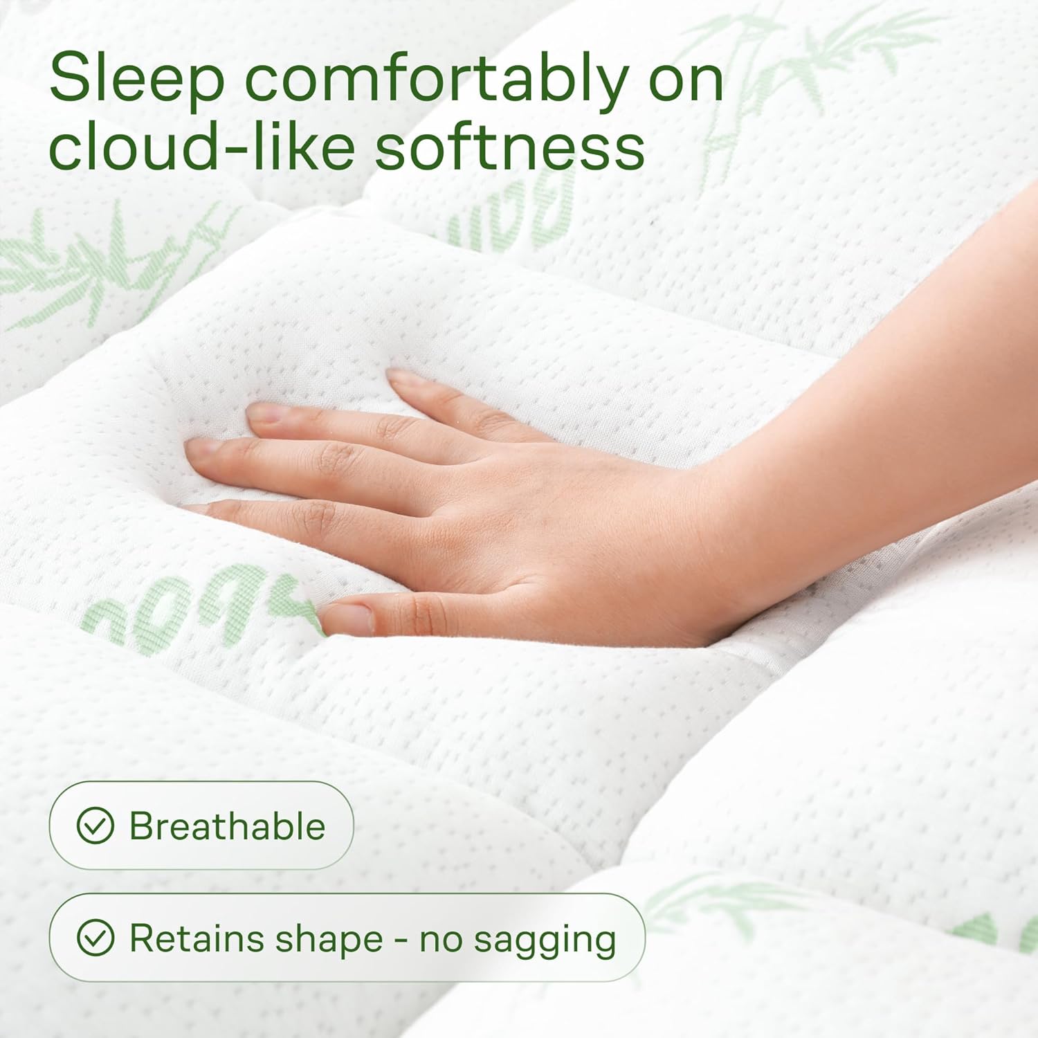 Niagara Ultra Soft Queen Mattress Topper - Bamboo Viscose