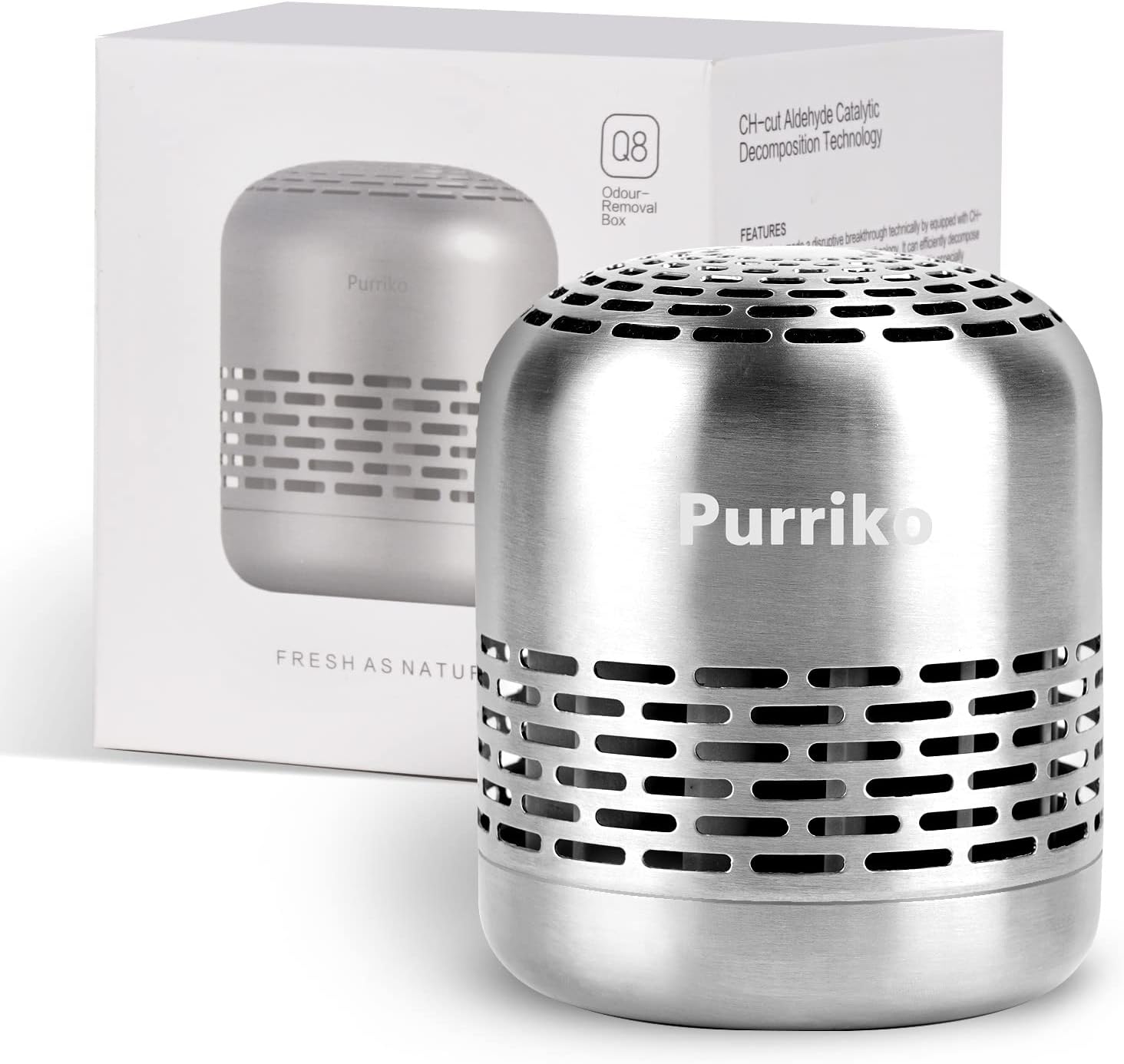 Purriko Bamboo Air Purifying Deodorizer for Fridge