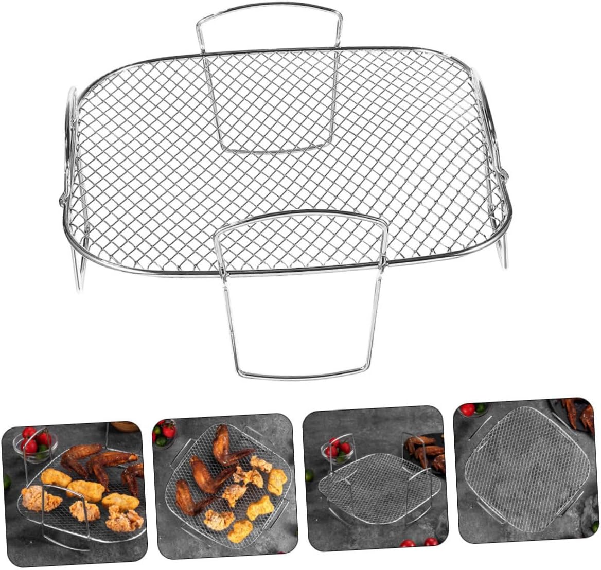 Garneck Stainless Steel Grilling Rack Cooling Rack for Air Fryer and Oven