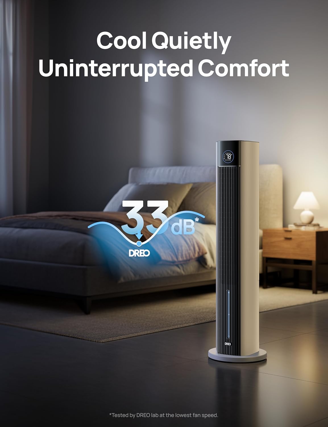 Dreo Evaporative Air Cooler with 4 Speeds and 4 Modes