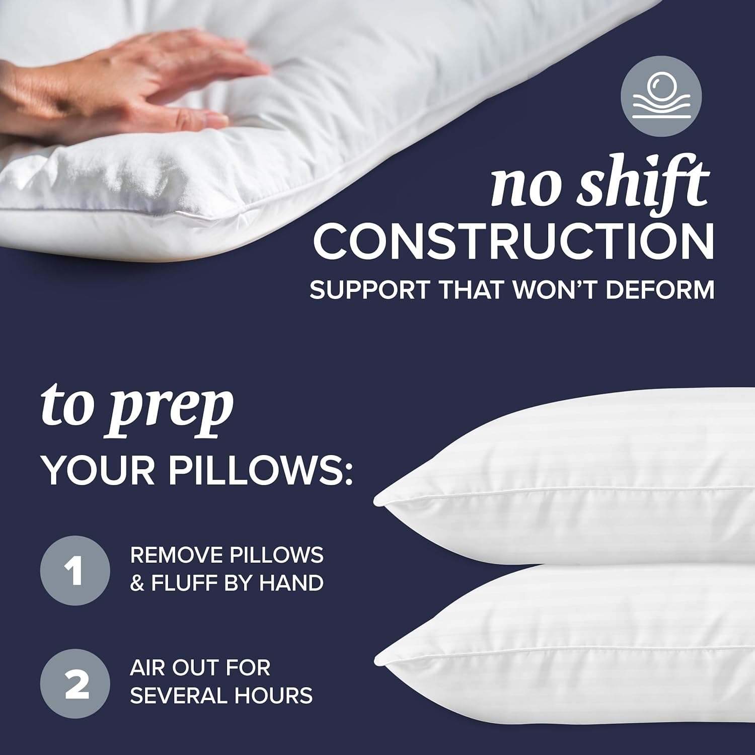 Beckham Hotel Collection Gel Cooling Pillow Set of 2