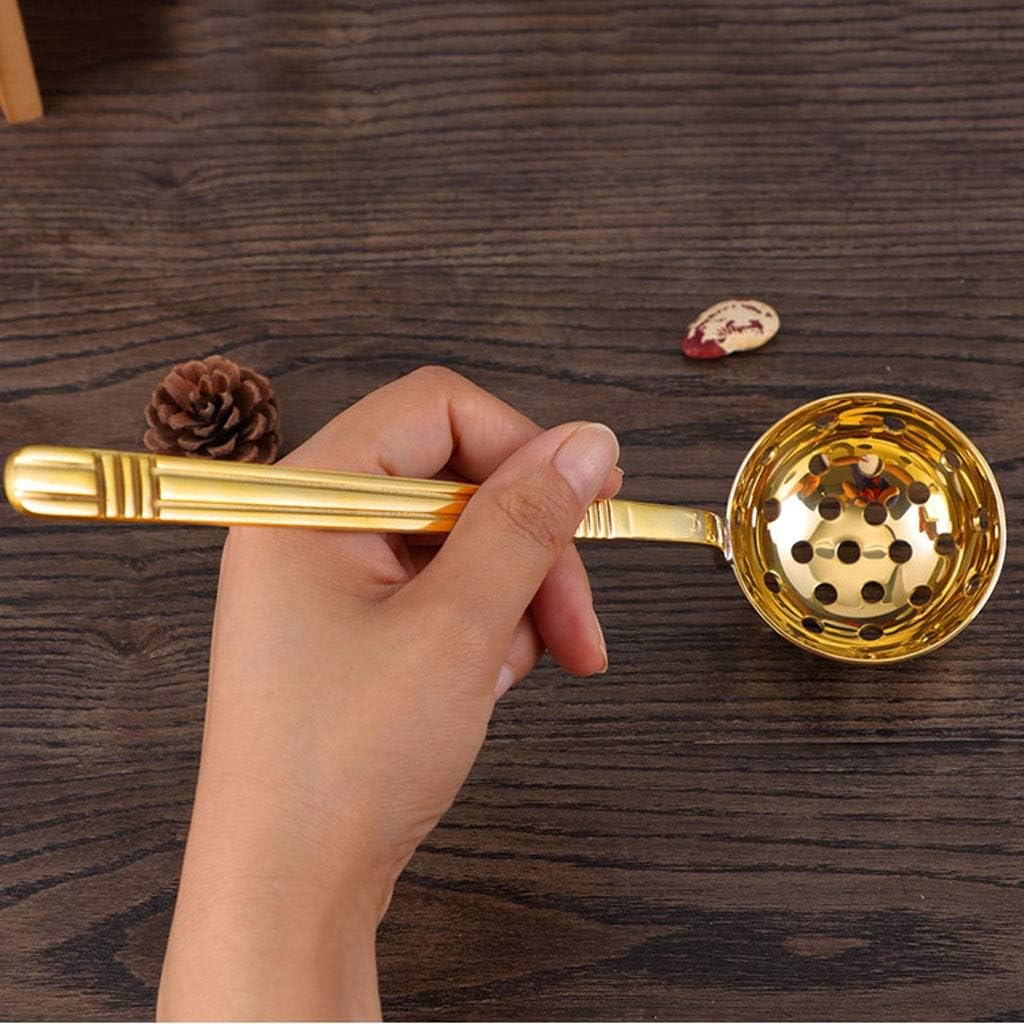 Xiaosaku Pure Copper Colander Skimmer Spoon