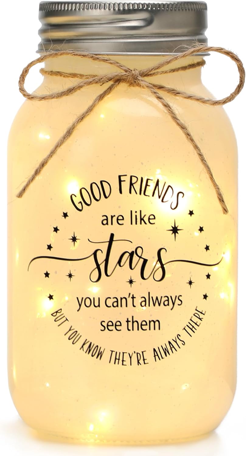 Maracco Friendship Gift Mason Jar Night Light 1
