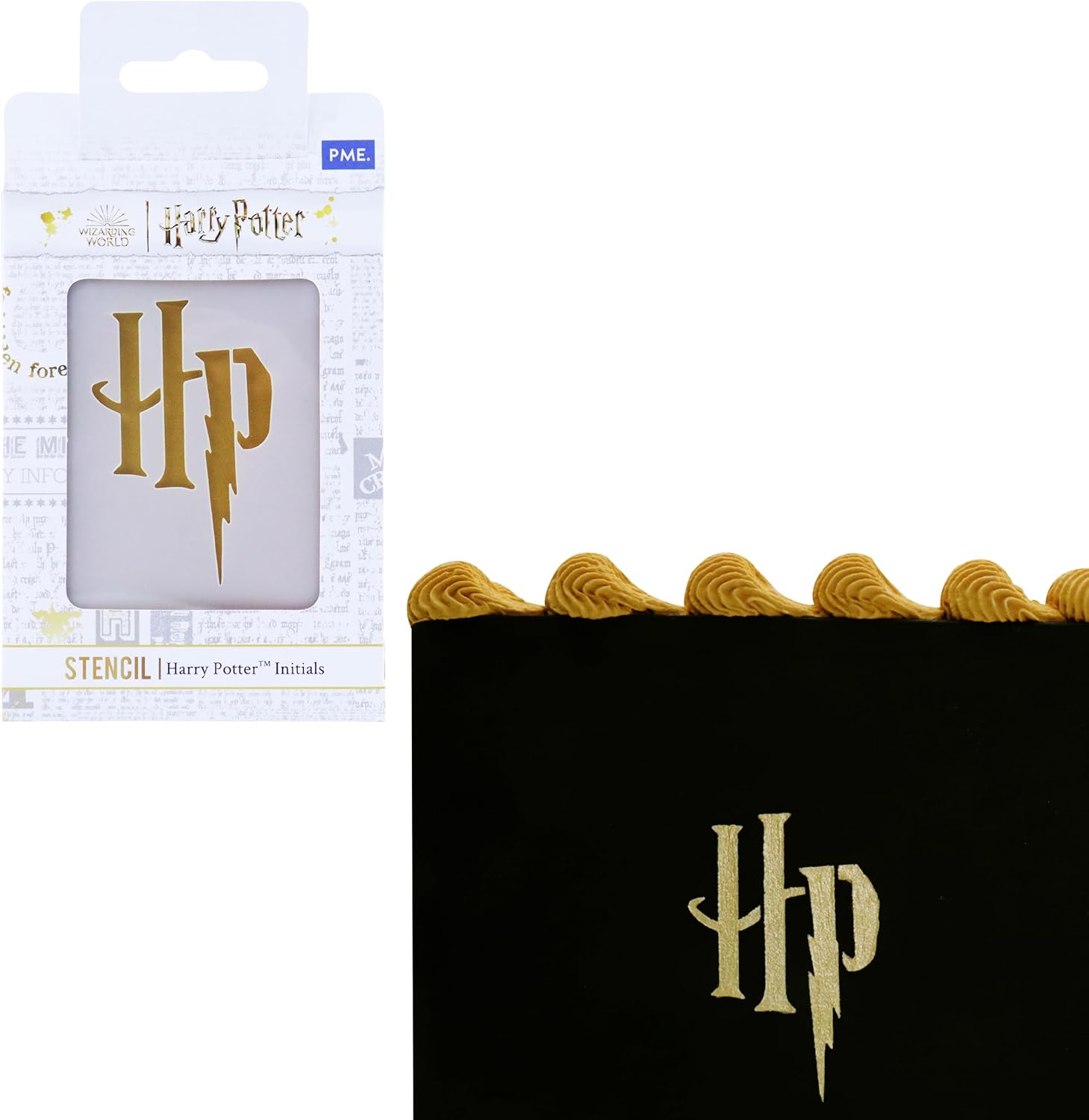 PME Harry Potter HP Logo Cake Stencil 45 Inch