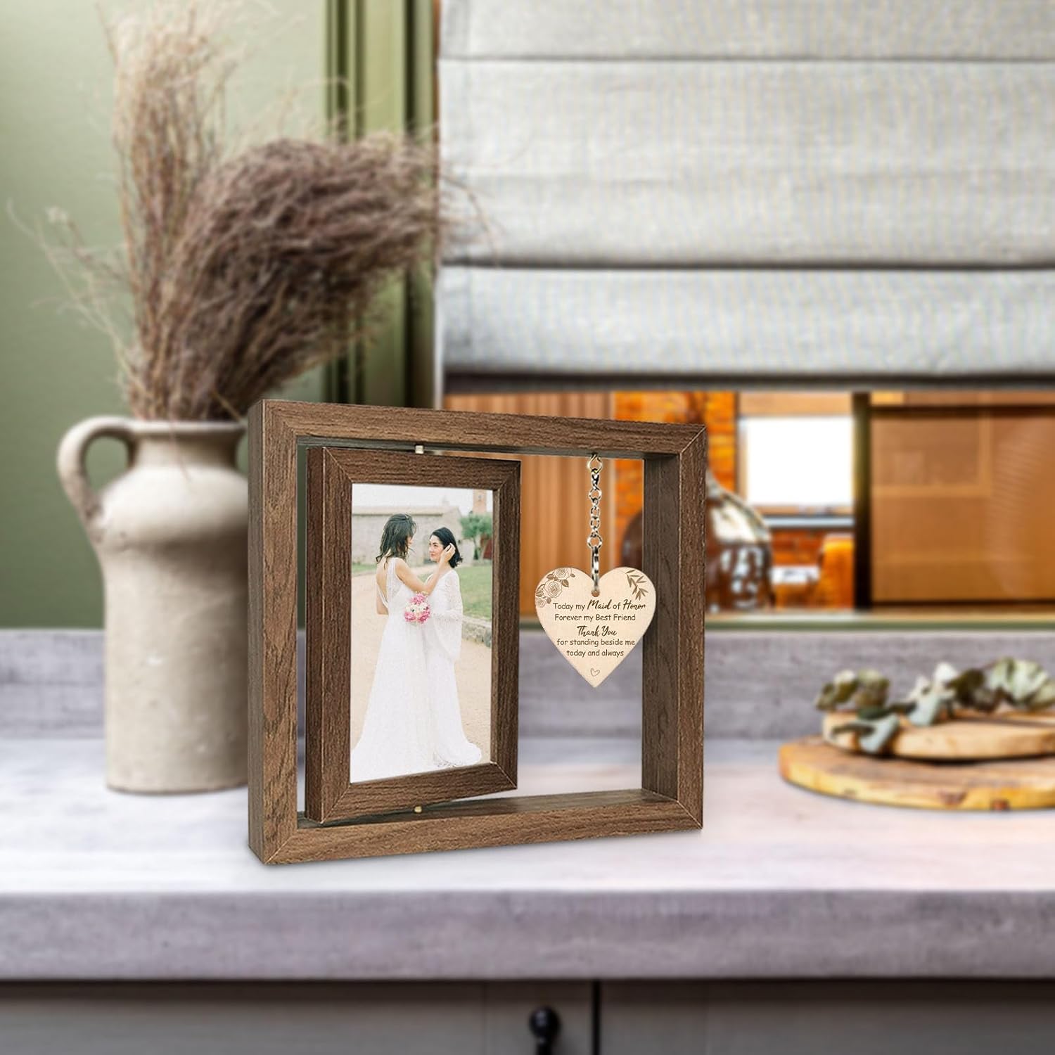 Today My Maid of Honor Forever My Best Friend Picture Frame