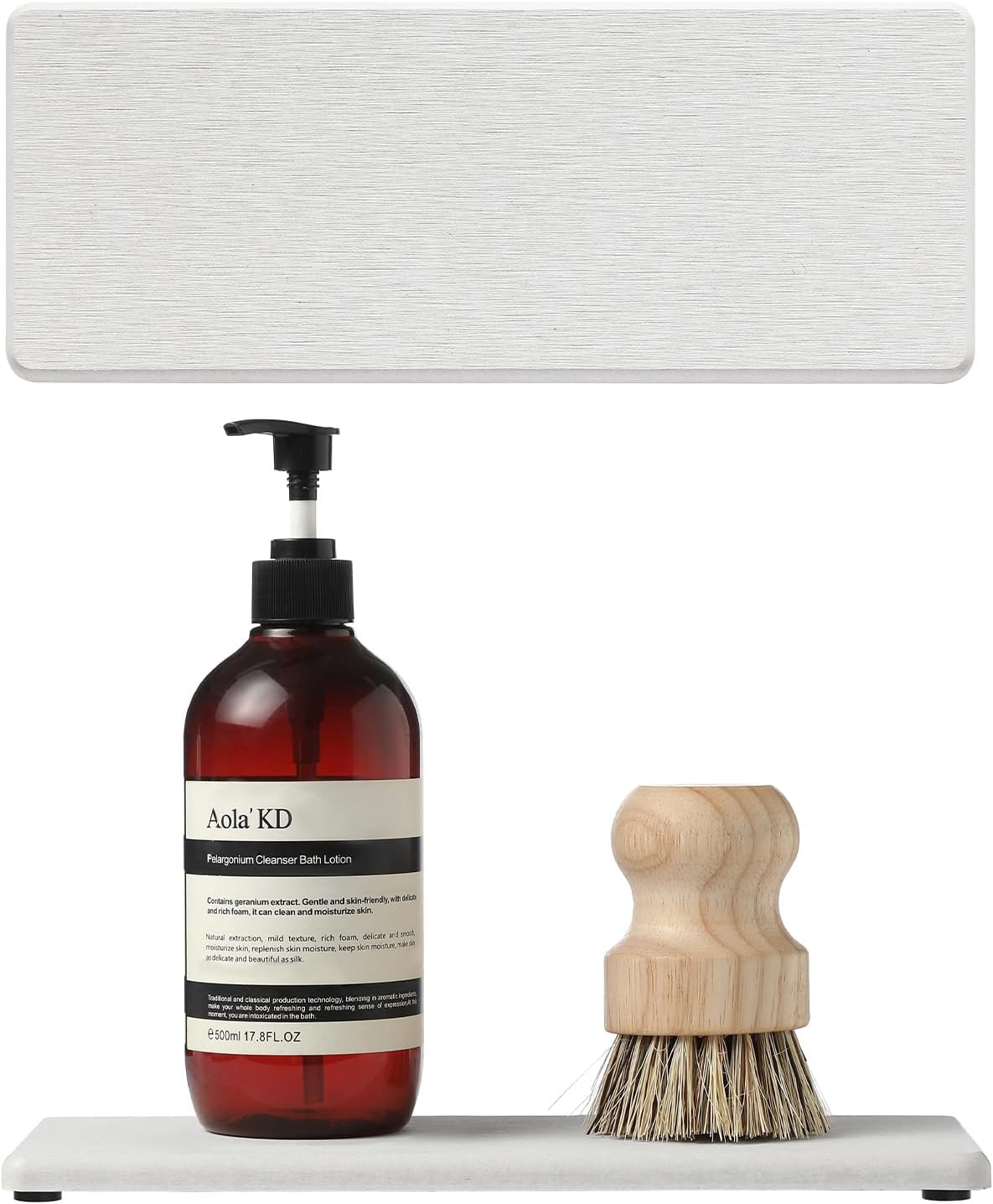 2PCS Bathroom Sink Vanity Trays Quick Drying Mat Organizer