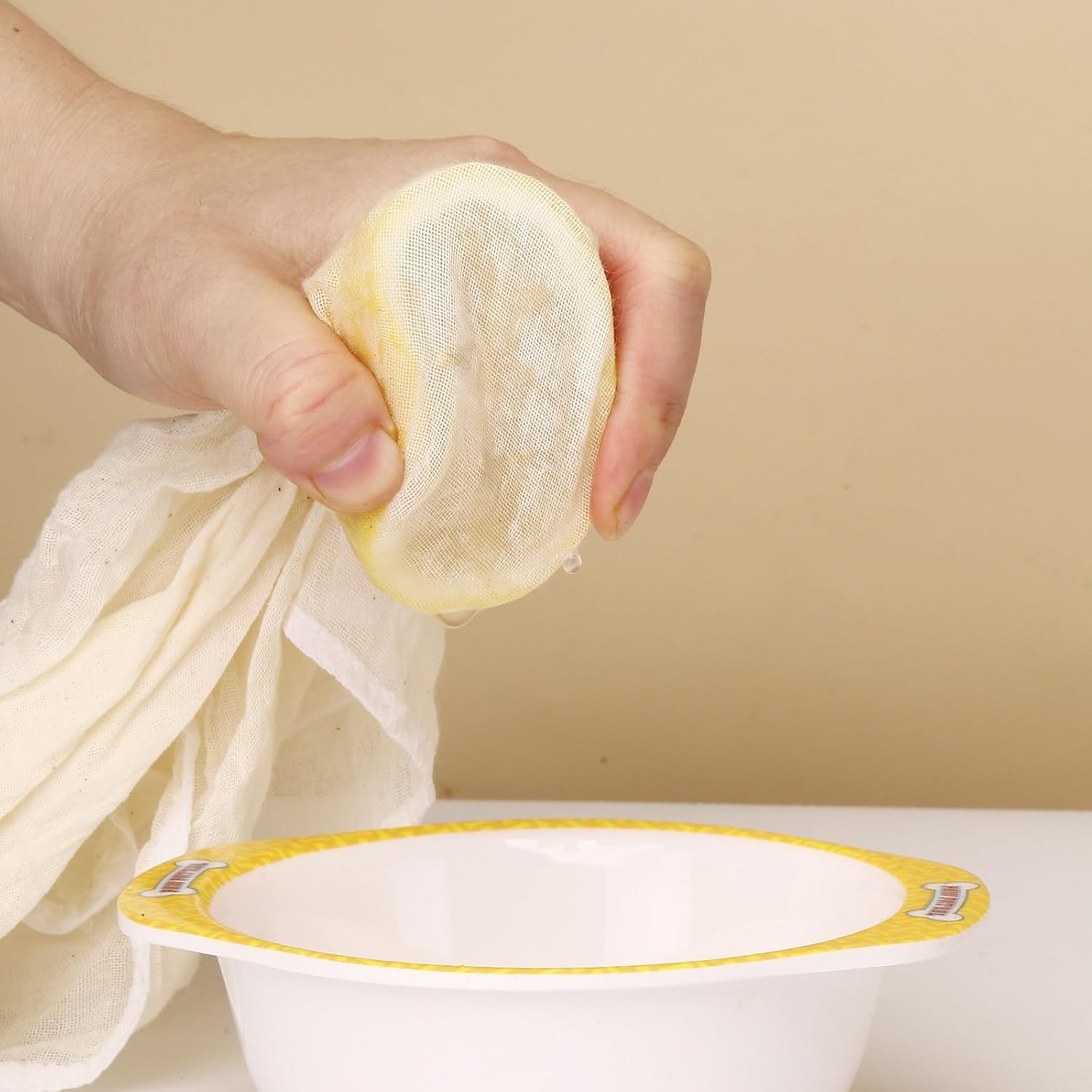 8 PCS Reusable Cheese Cloths for Straining and Brewing