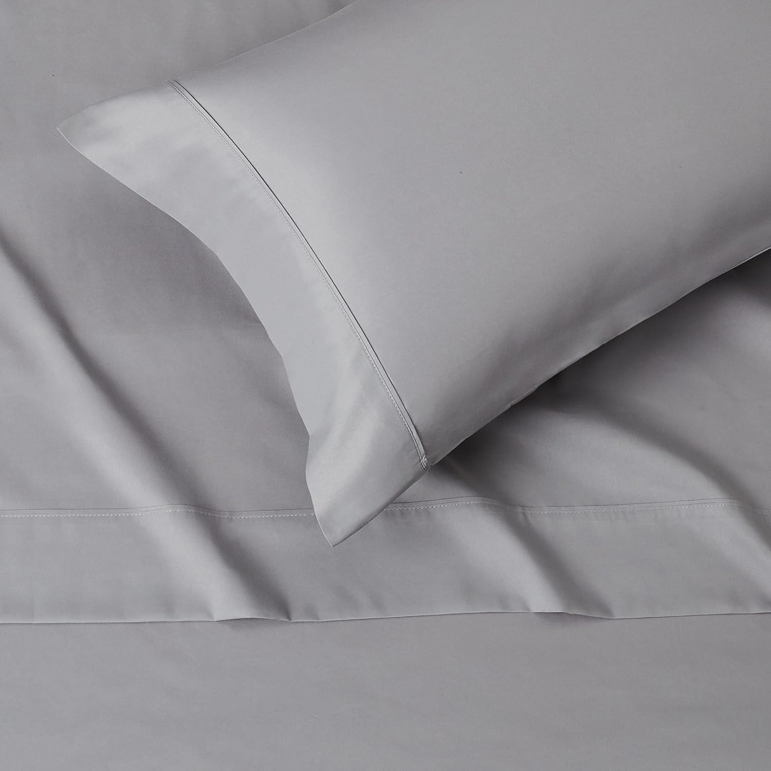 Amazon Basics 3 Piece Microfiber Bed Sheet Set Twin Dark Gray Wrinkle Free