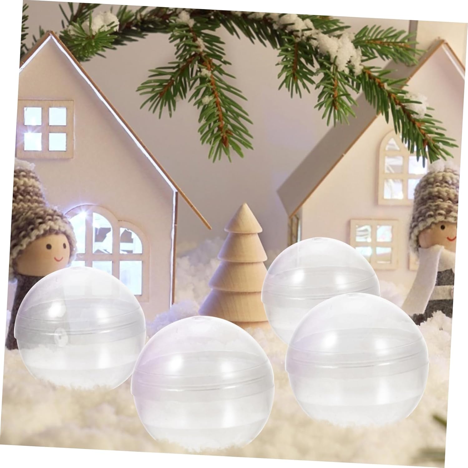 3pcs Set Smooth Fillable Balls Storage Container for Easter Party Toys