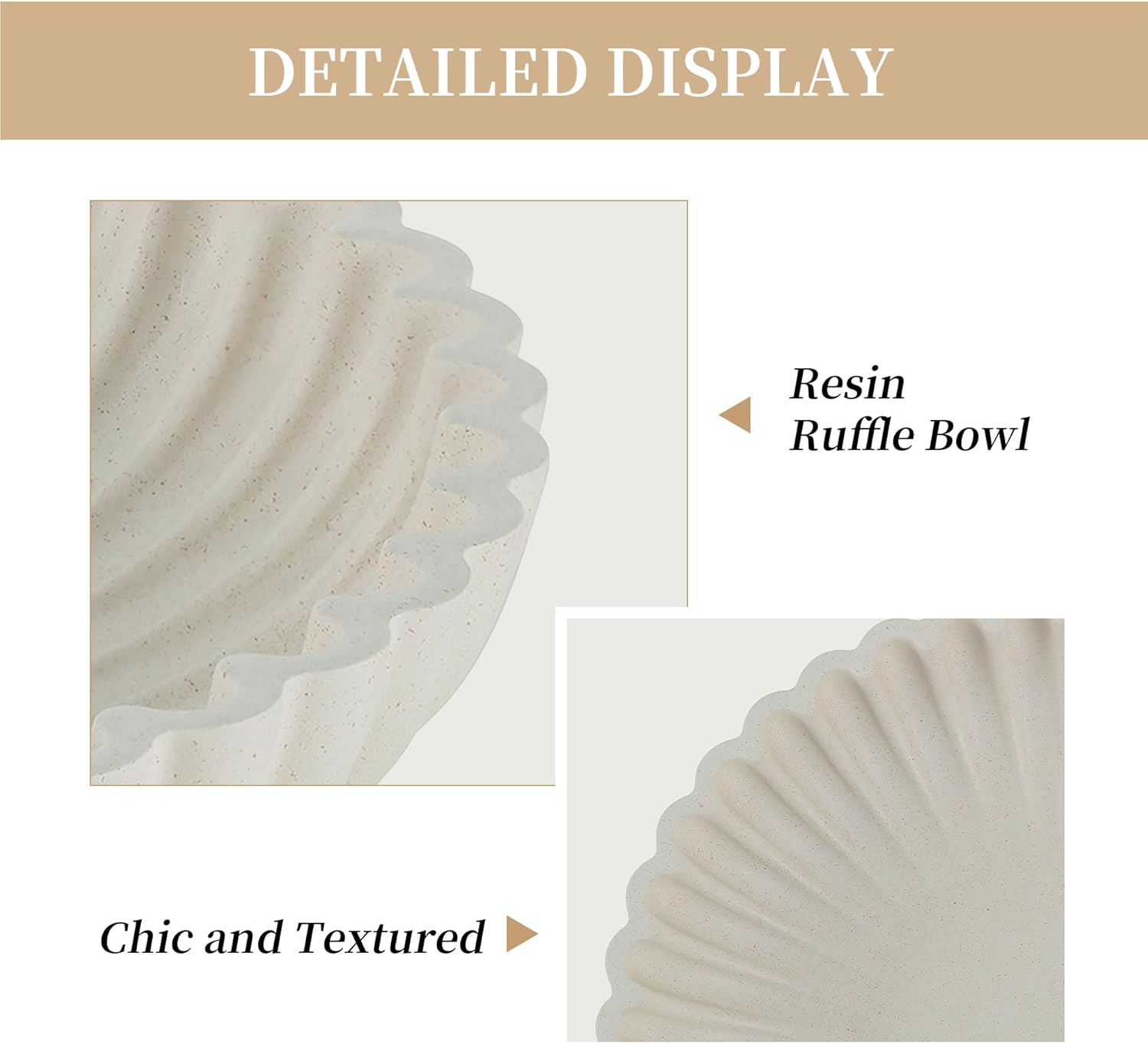 Hanobe Decorative Centerpiece Bowl for Home