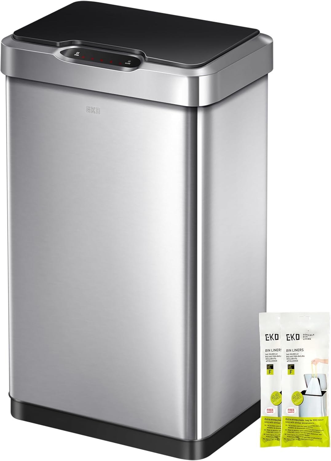 EKO Mirage-T 50 Liter Touchless Motion Sensor Trash Can