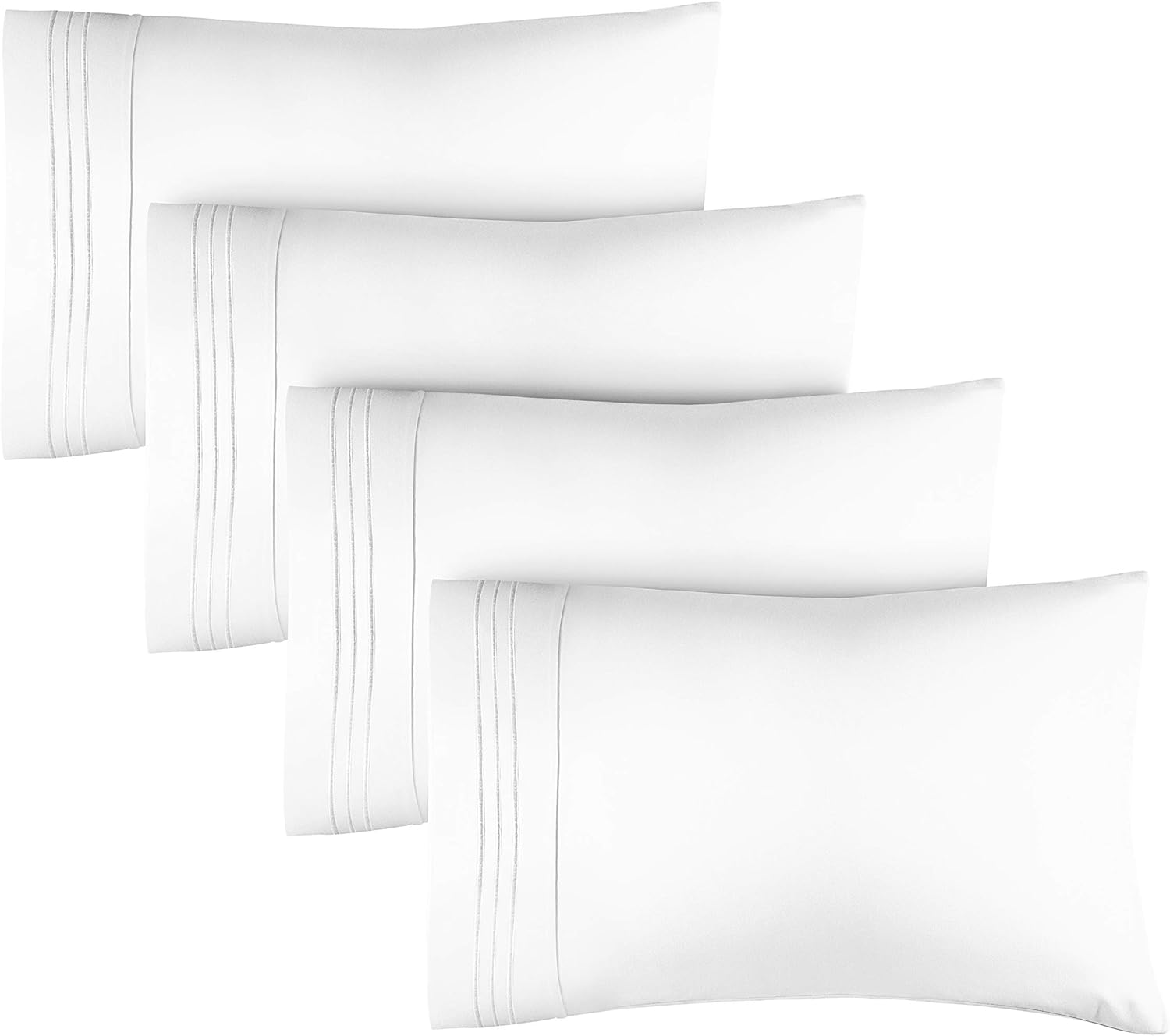 CGK Unlimited Queen Pillow Cases Set of 4
