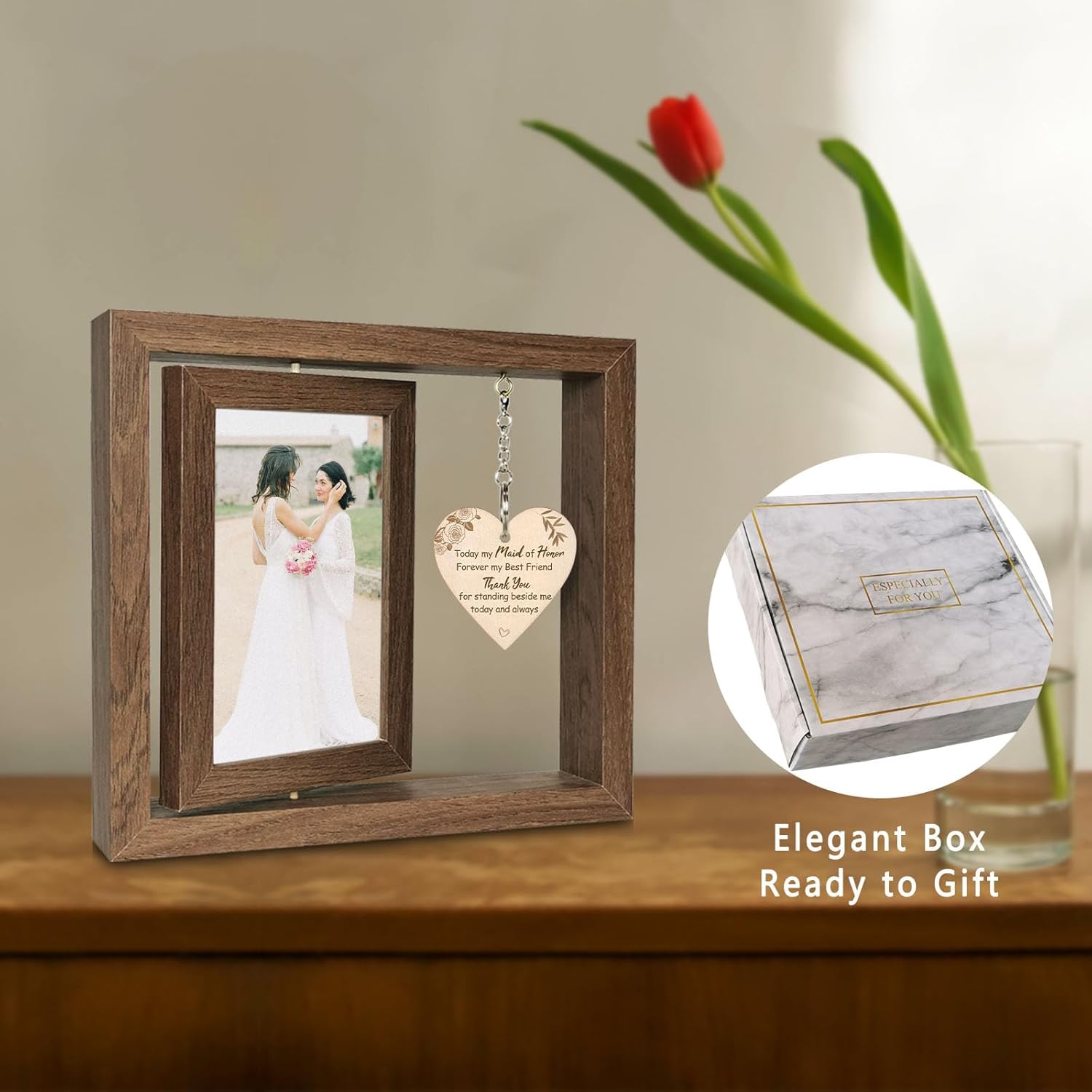 Today My Maid of Honor Forever My Best Friend Picture Frame