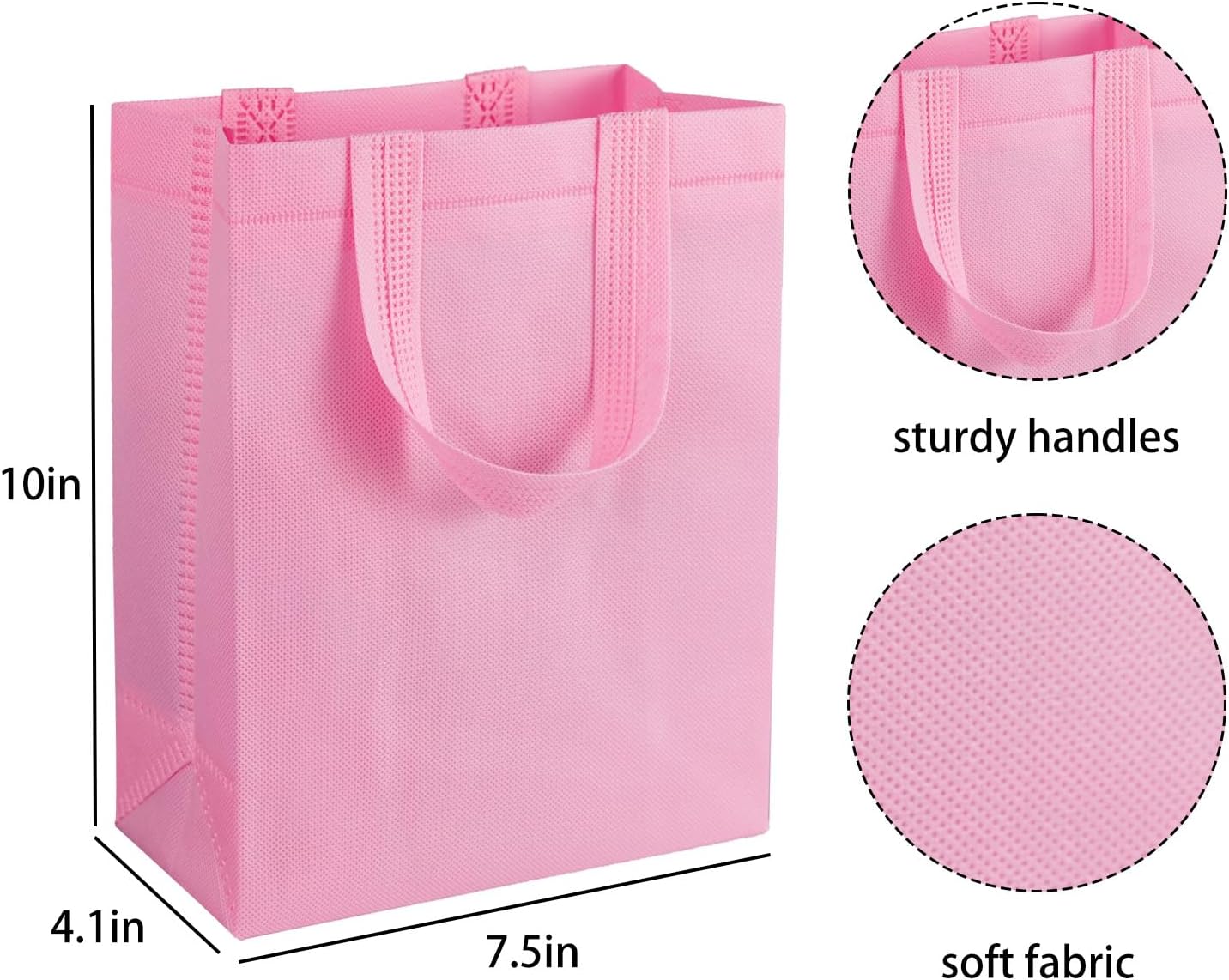 30Pcs Reusable Gift Bags with Handles for Party Favors
