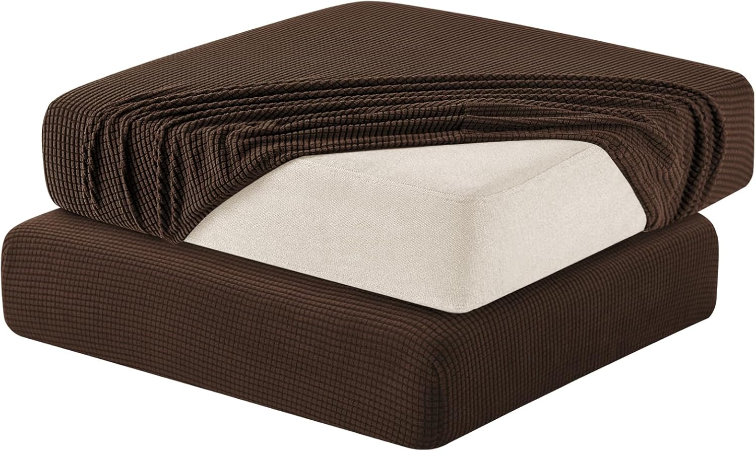 Hokway Stretch Couch Cushion Slipcovers Reversible Set
