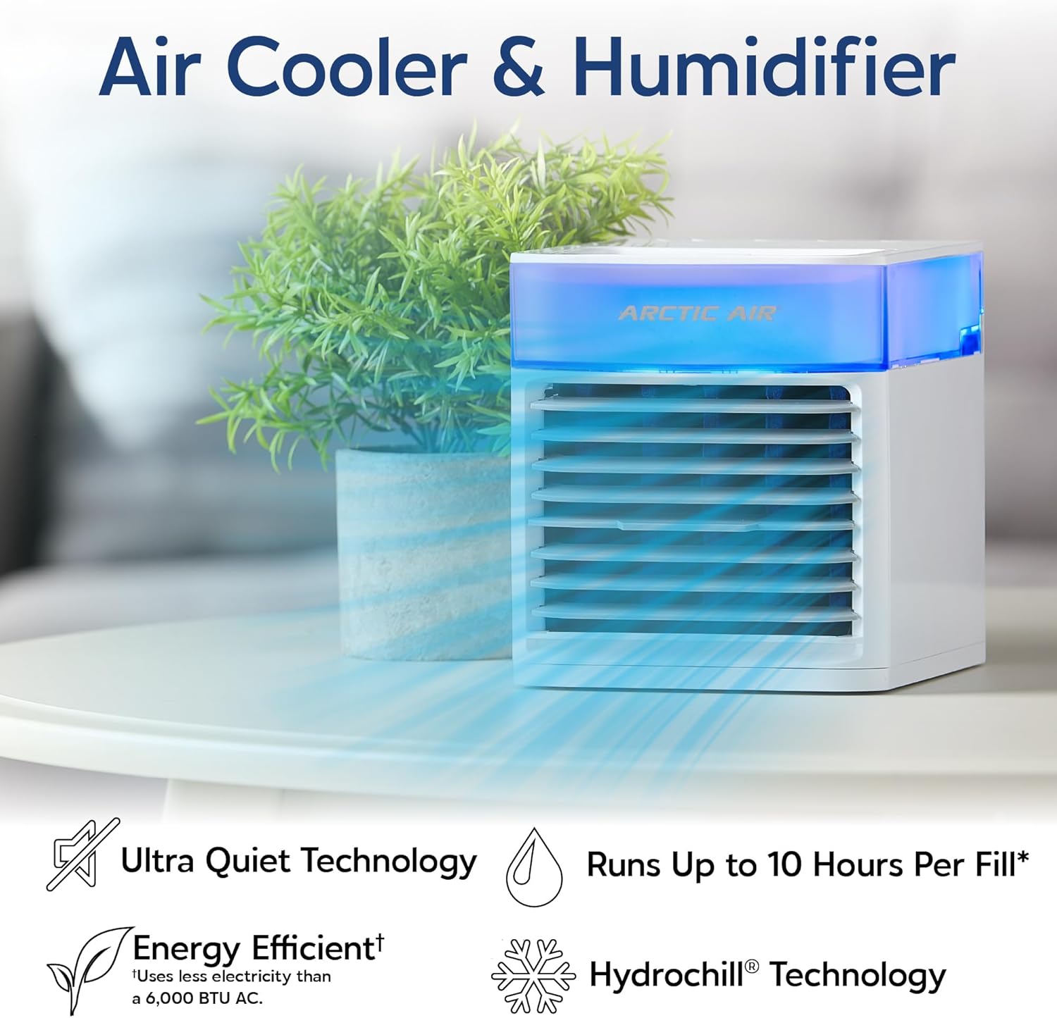 Arctic Air Pure Chill 20 Evaporative Cooler - Blue