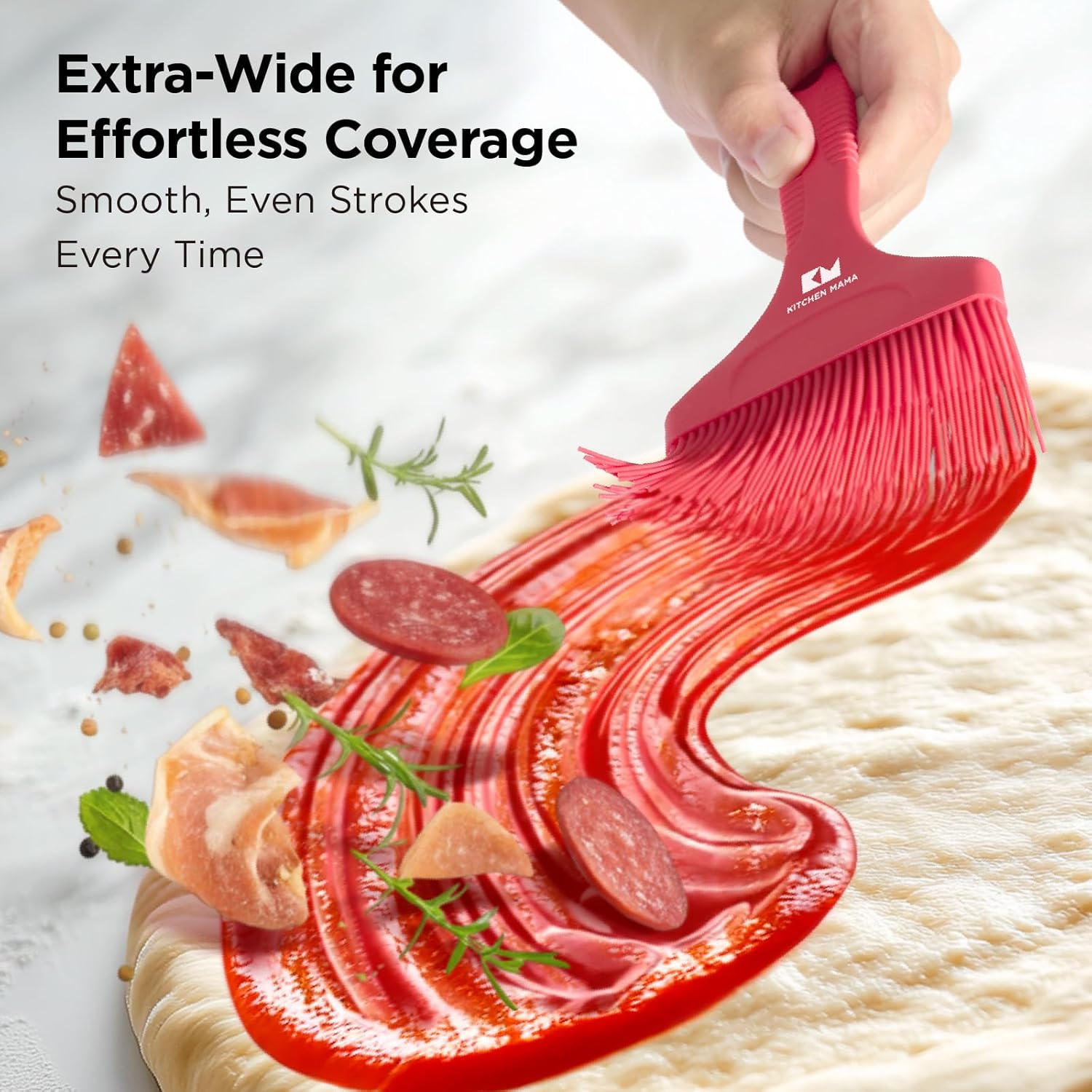 Kitchen Mama Platinum Silicone Pastry Brush Set