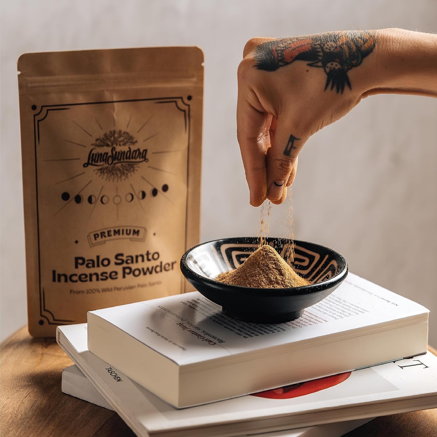 Luna Sundara Palo Santo Incense Powder 4oz