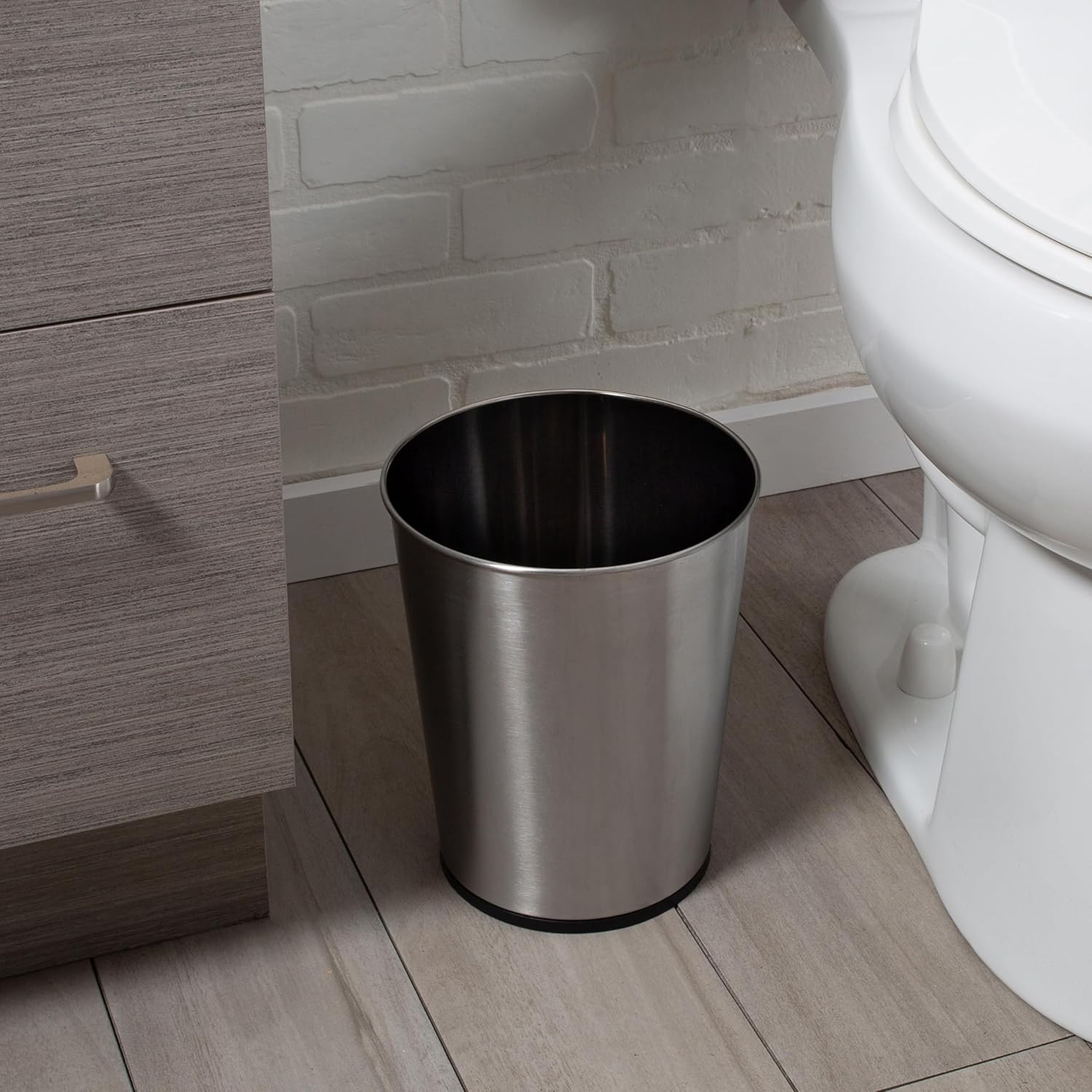 Bath Bliss 5 Liter Small Wastebasket Trash Can