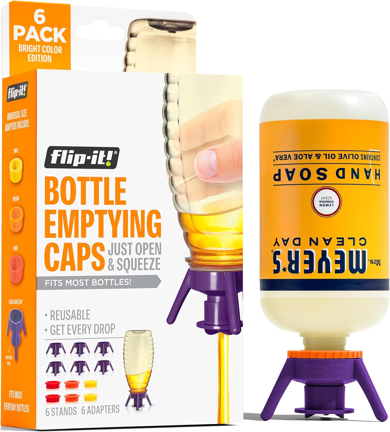 Flip-It Bottle Emptying Kit - 6-Pack