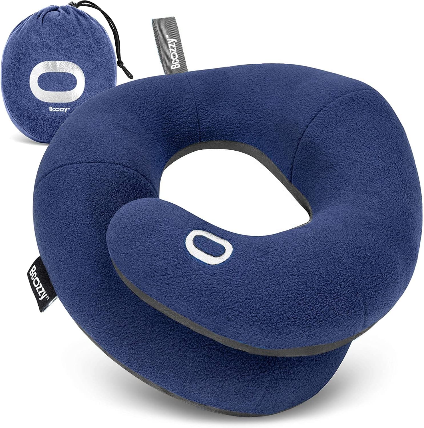 BCOZZY Travel Neck Pillow for Airplane
