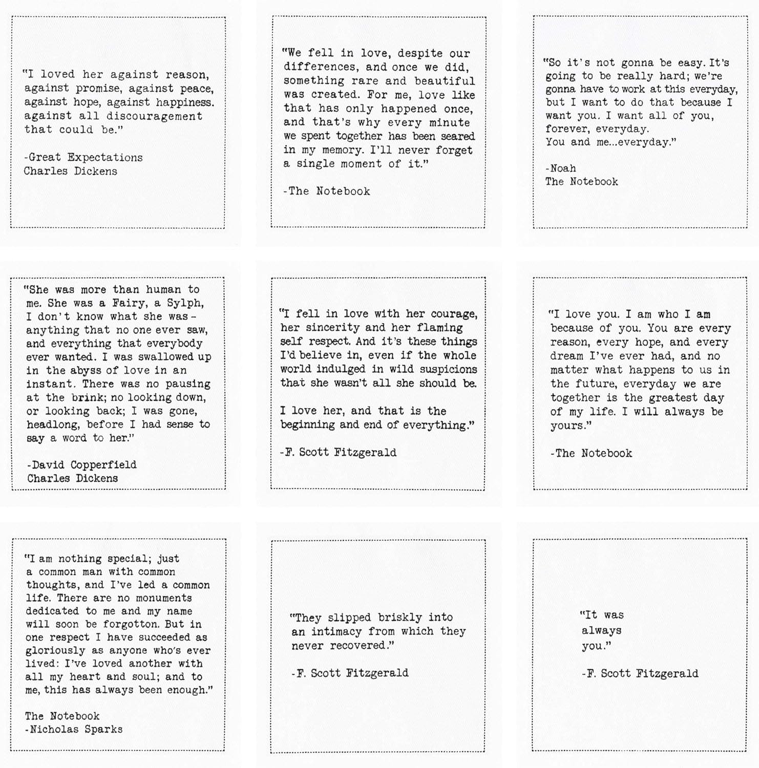Five Star Napkins Love Quotes Disposable 45x45